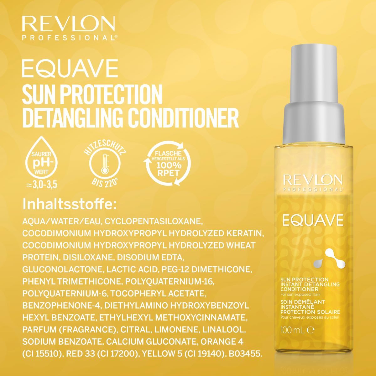 REVLON PROFESSIONAL Haarconditioner Leave-in verzorging Equave Sun Protection Instant Detangling Conditioner