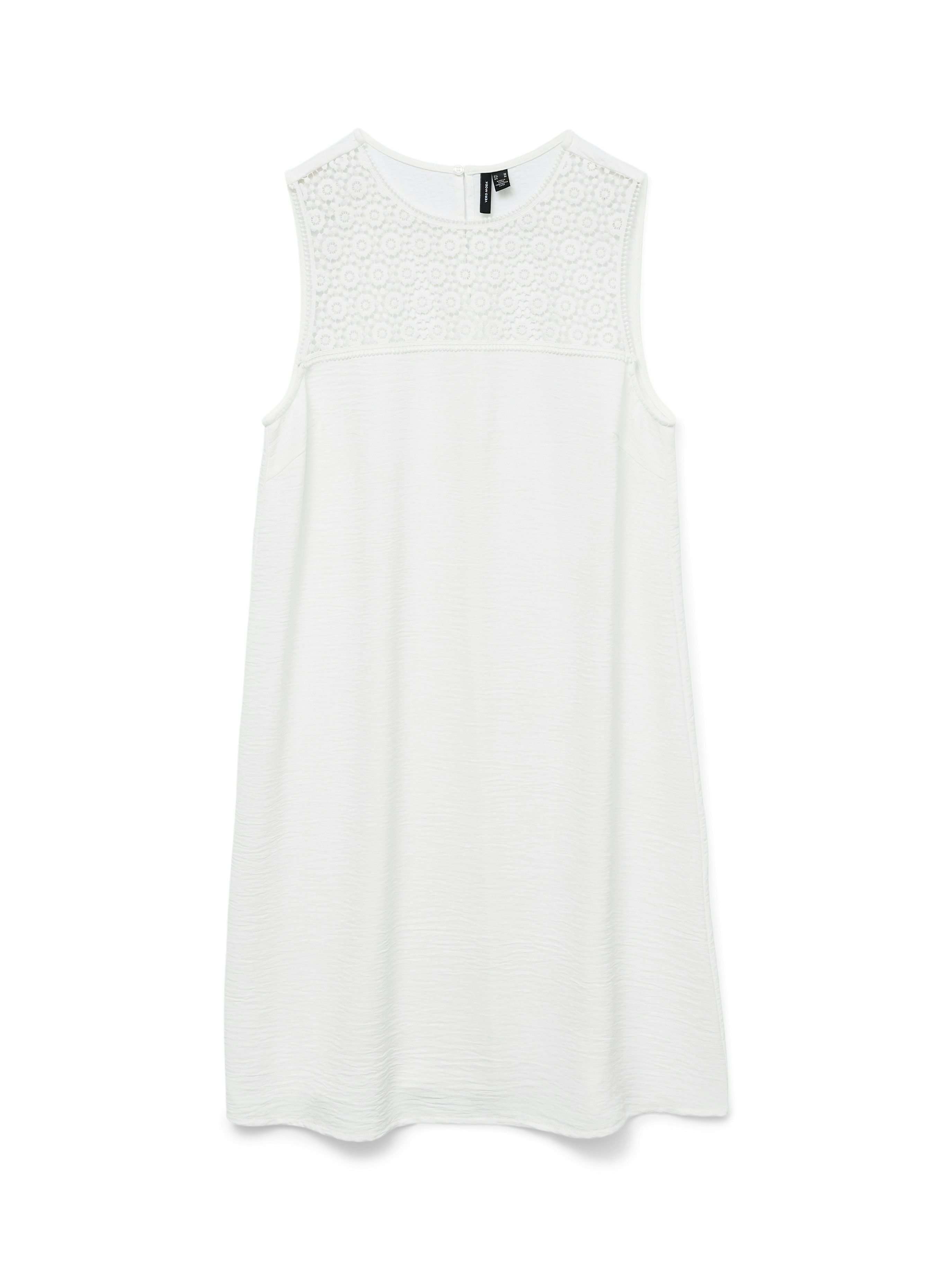 Vero Moda Mini-jurk VMALVA CROCHET SHORT DRESS WVN GA