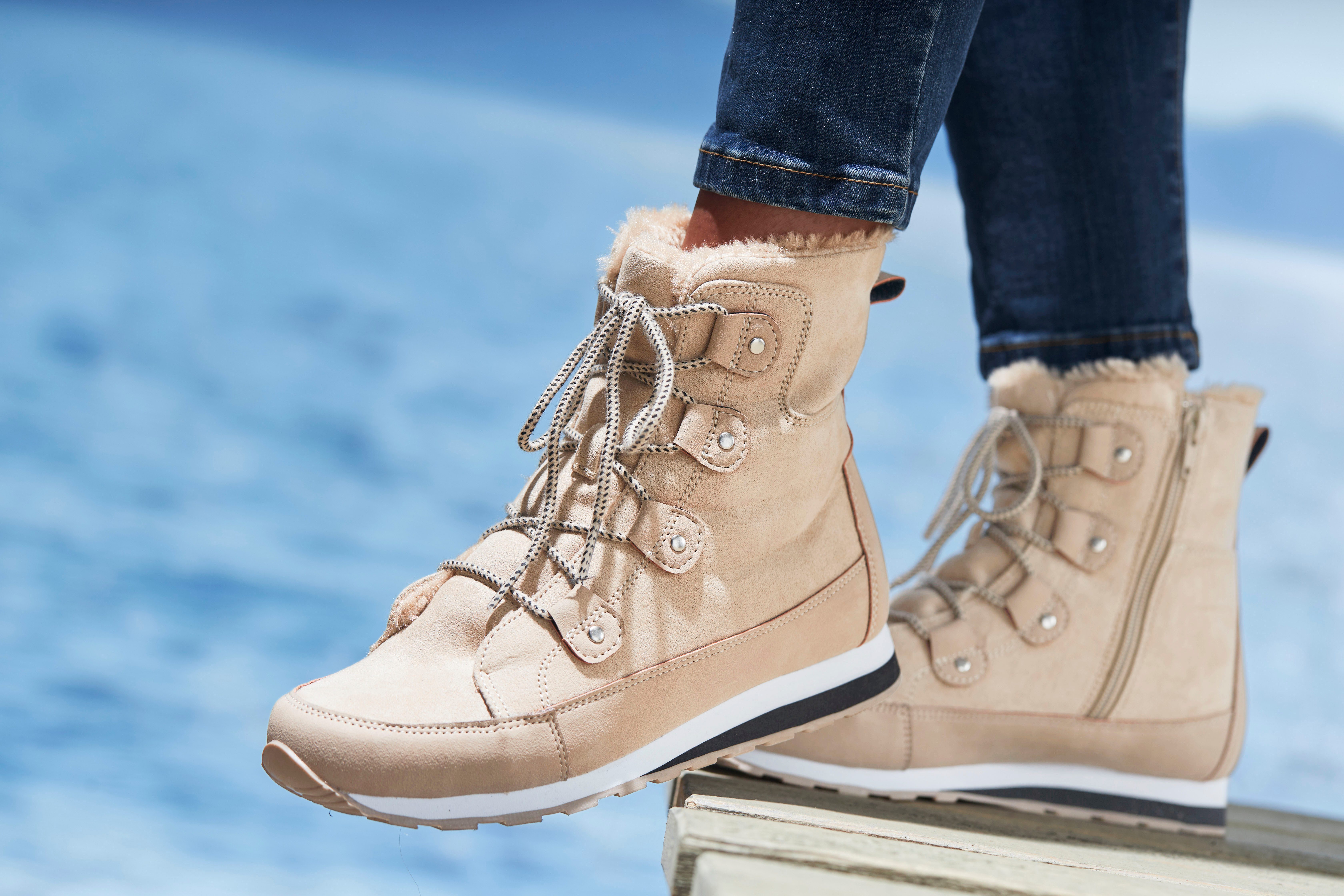 Vivance Laarsjes met warm voering, winterlaarzen, laarzen, boots vegan