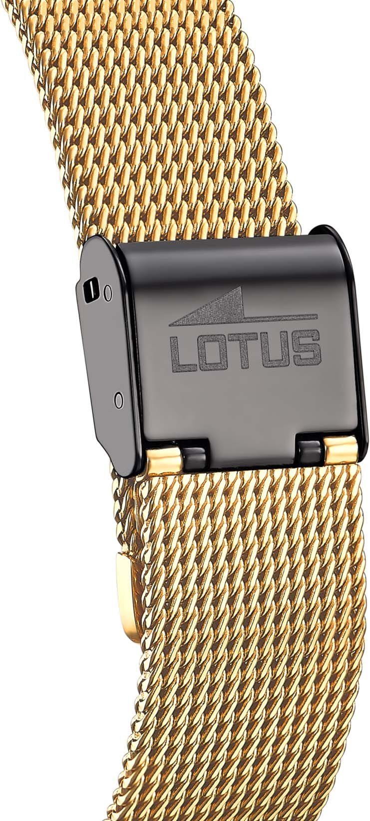 Lotus Kwartshorloge 18830/1 Horloge, dameshorloge, stalen armband