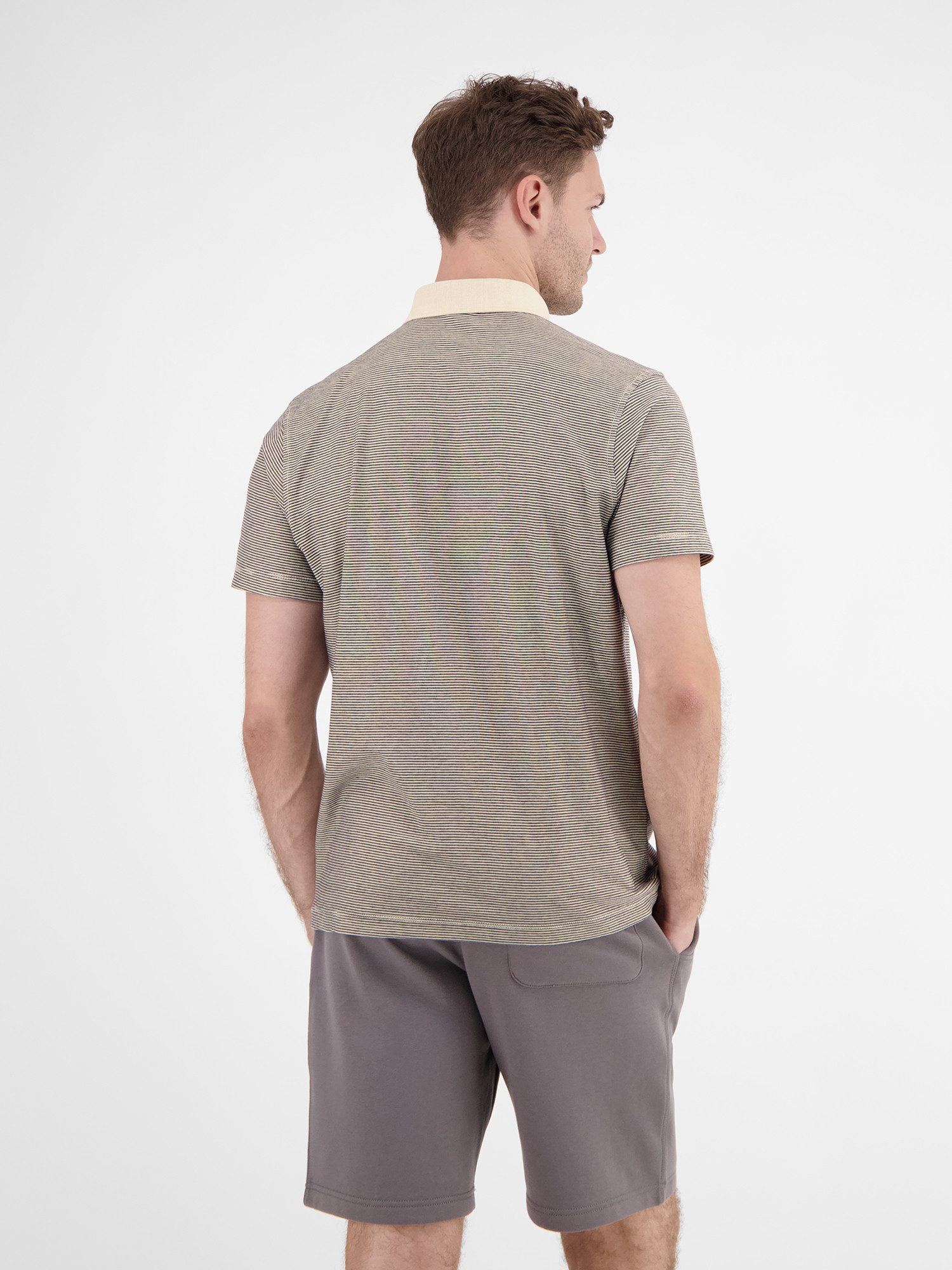Lerros Poloshirt LERROS heren poloshirt, gestreept
