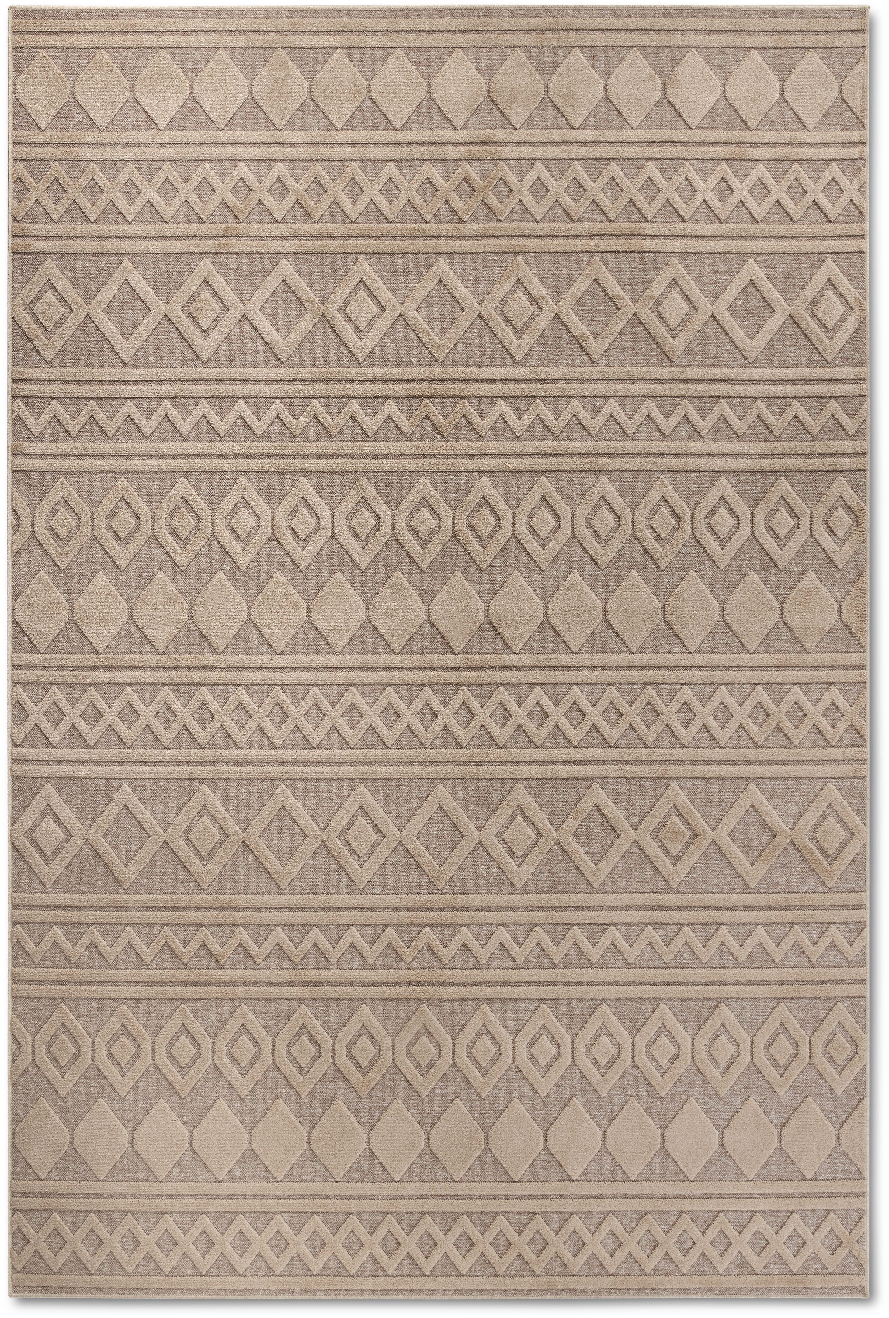 Villeroy & Boch Vloerkleed Catherine Duurzaam, woonkamer, slaapkamer, modern, hoog-laag effect, gang