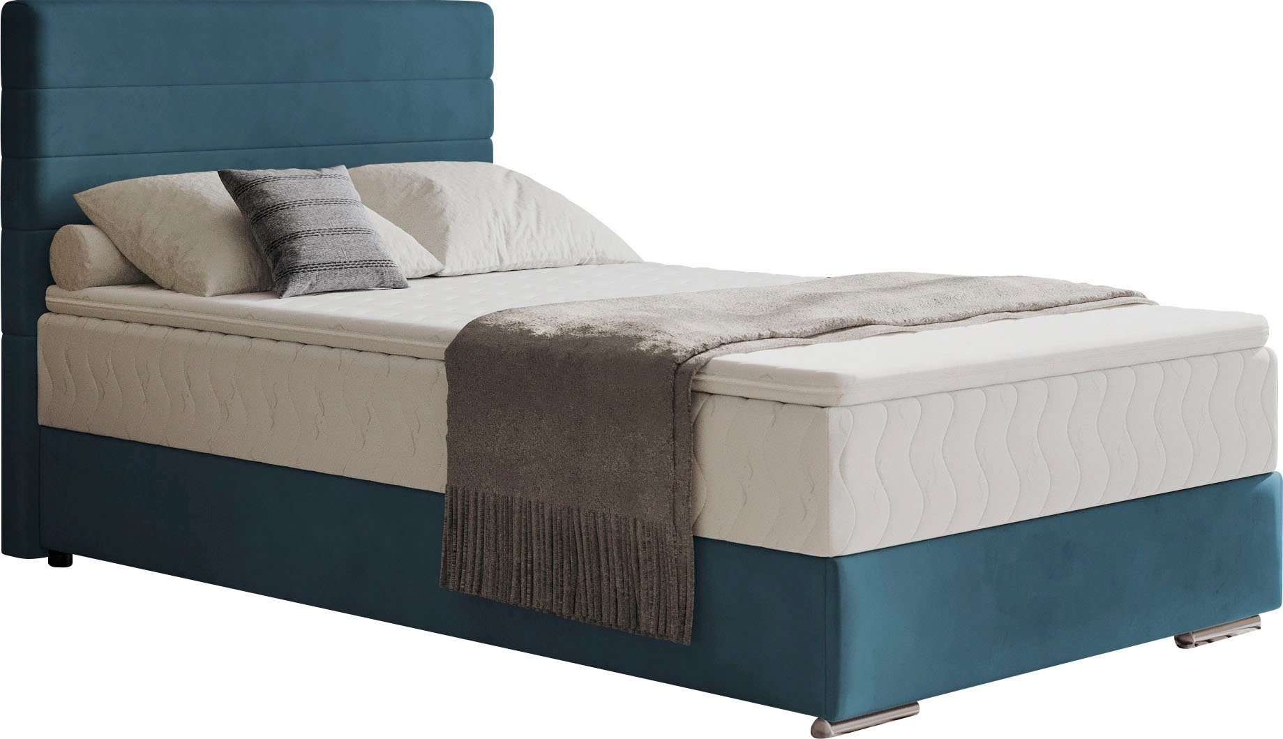 Mr. Couch Boxspring Stratus 2 incl. matrassen en bedlades