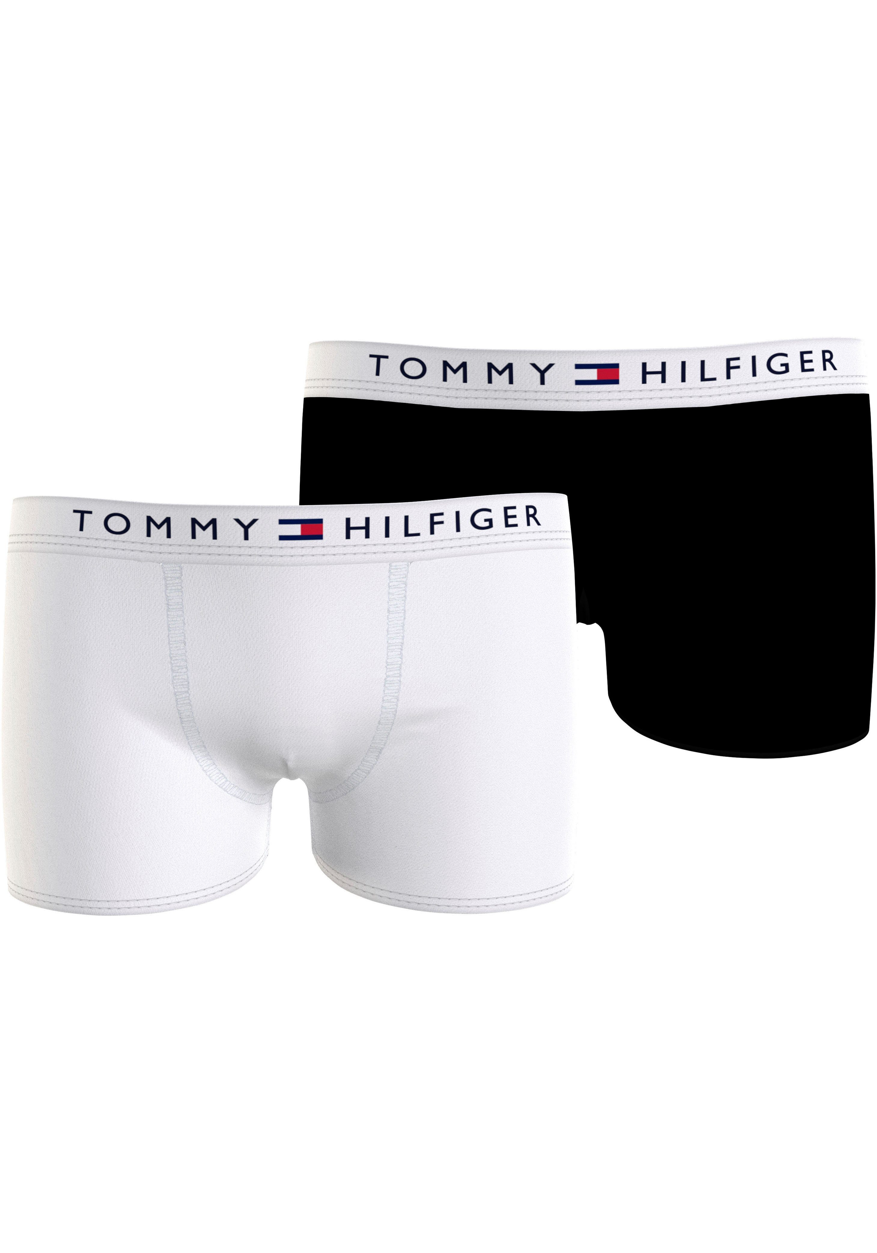 Tommy Hilfiger Underwear Trunk met logo op de tailleband (2 stuks, Set van 2)