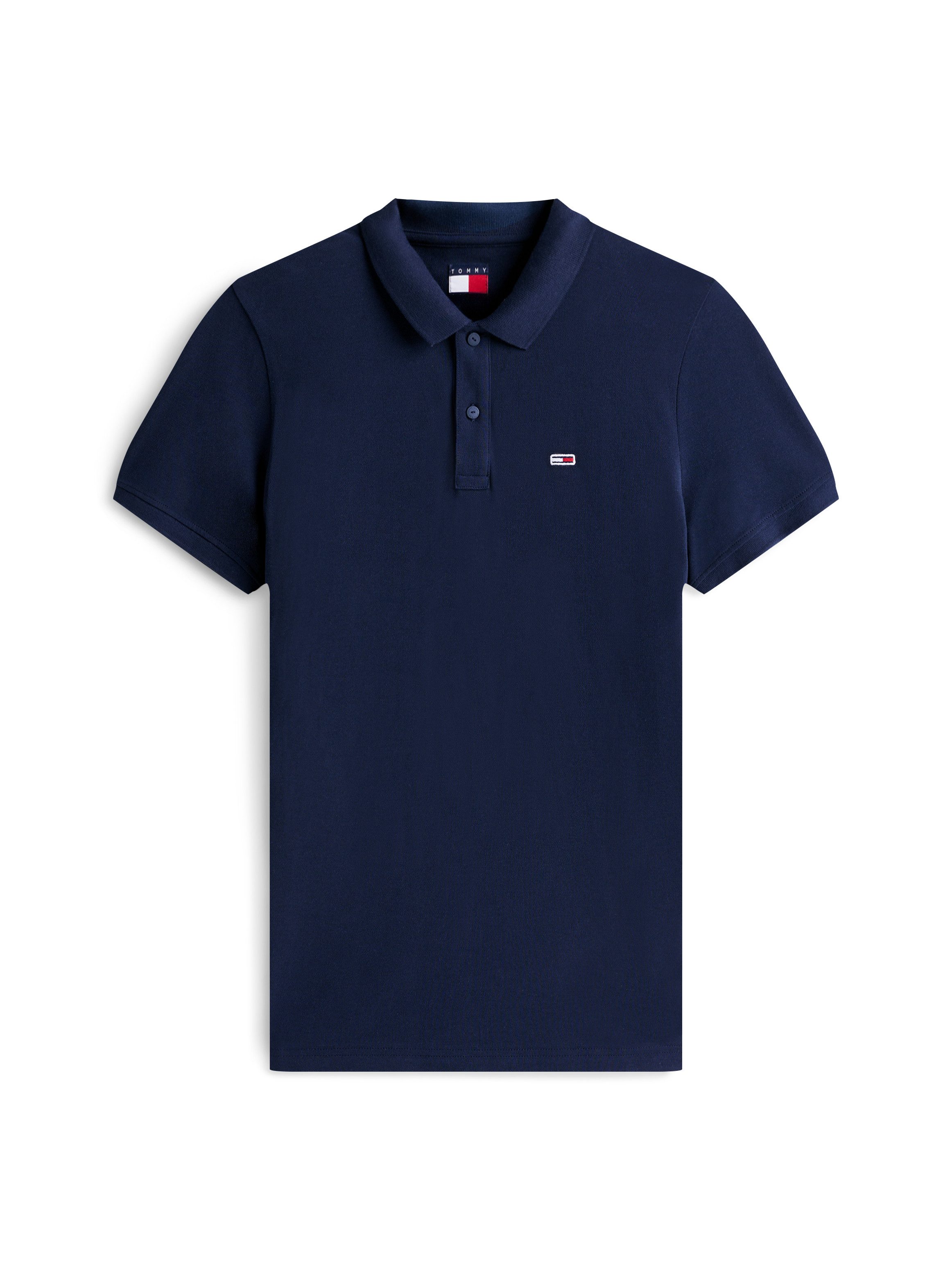 TOMMY JEANS Poloshirt TJM SLIM PLACKET POLO EXT