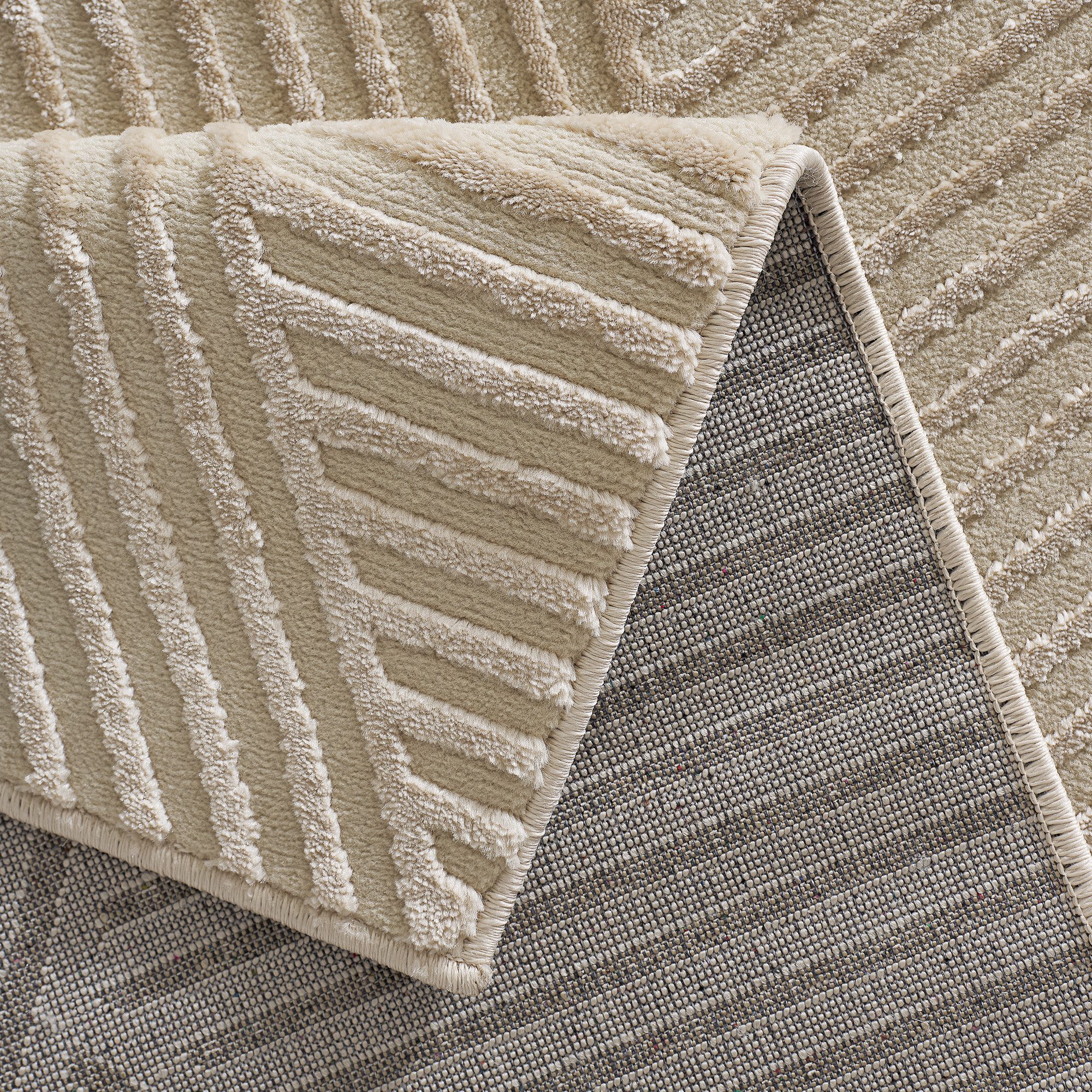 Sehrazat Vloerkleed Rio 1600 Zachte kleuren, modern ontwerp, duurzaam, elegantie ontmoet comfort