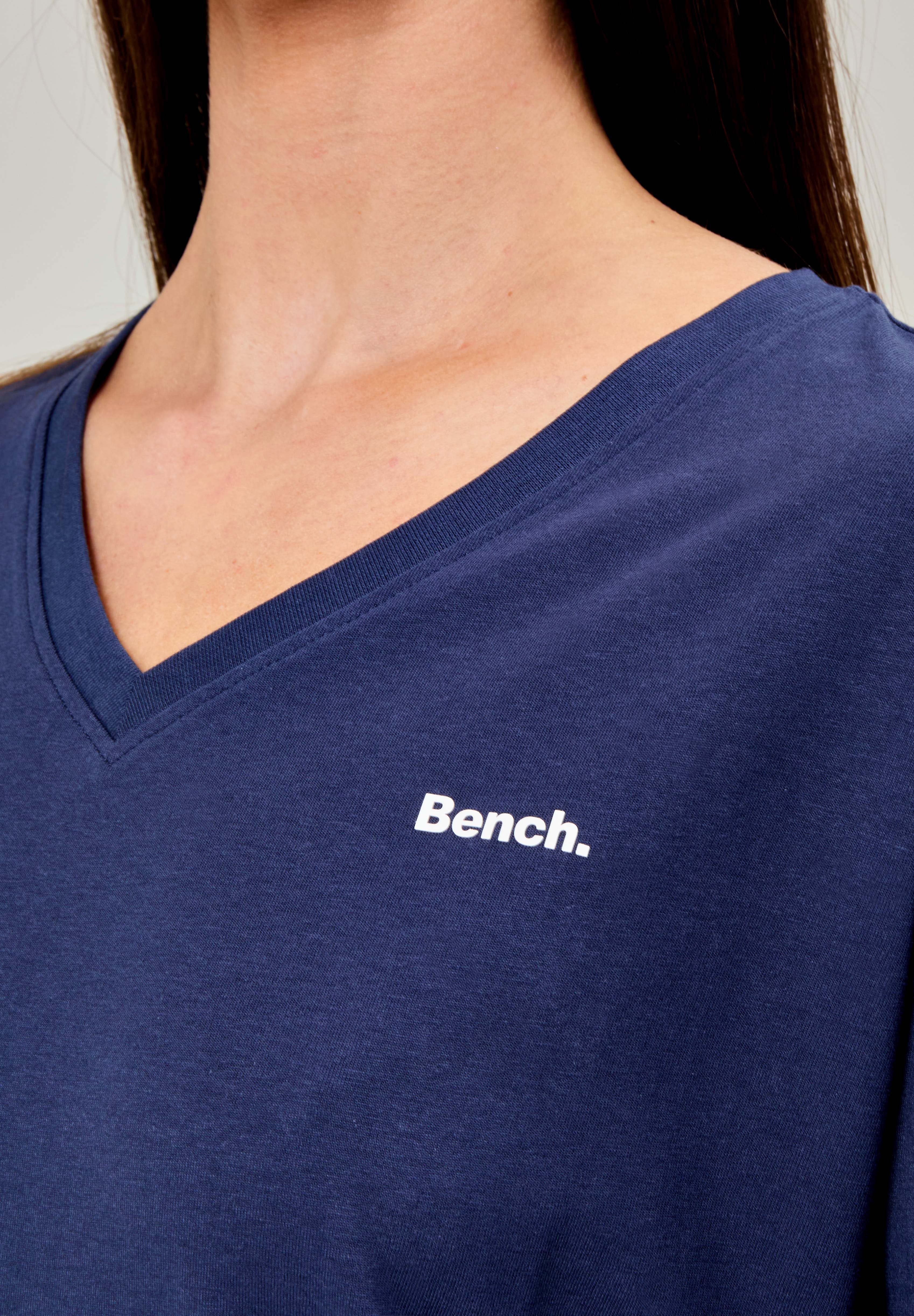 Bench. Shirt met V-hals HAIZEL