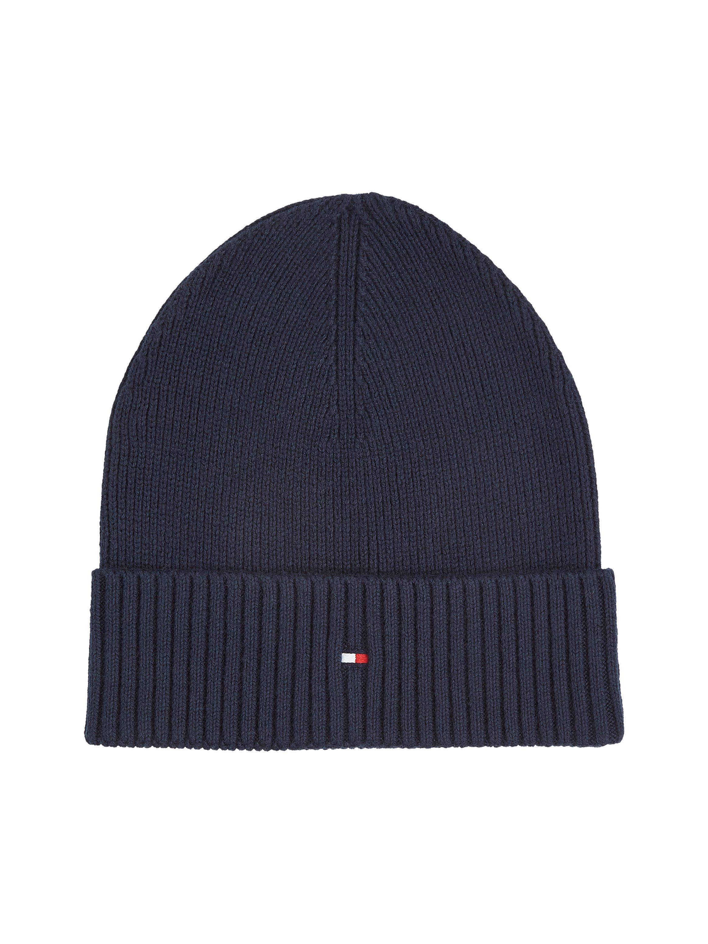 Tommy Hilfiger Gebreide muts TH FLAG PIMA COTTON BEANIE