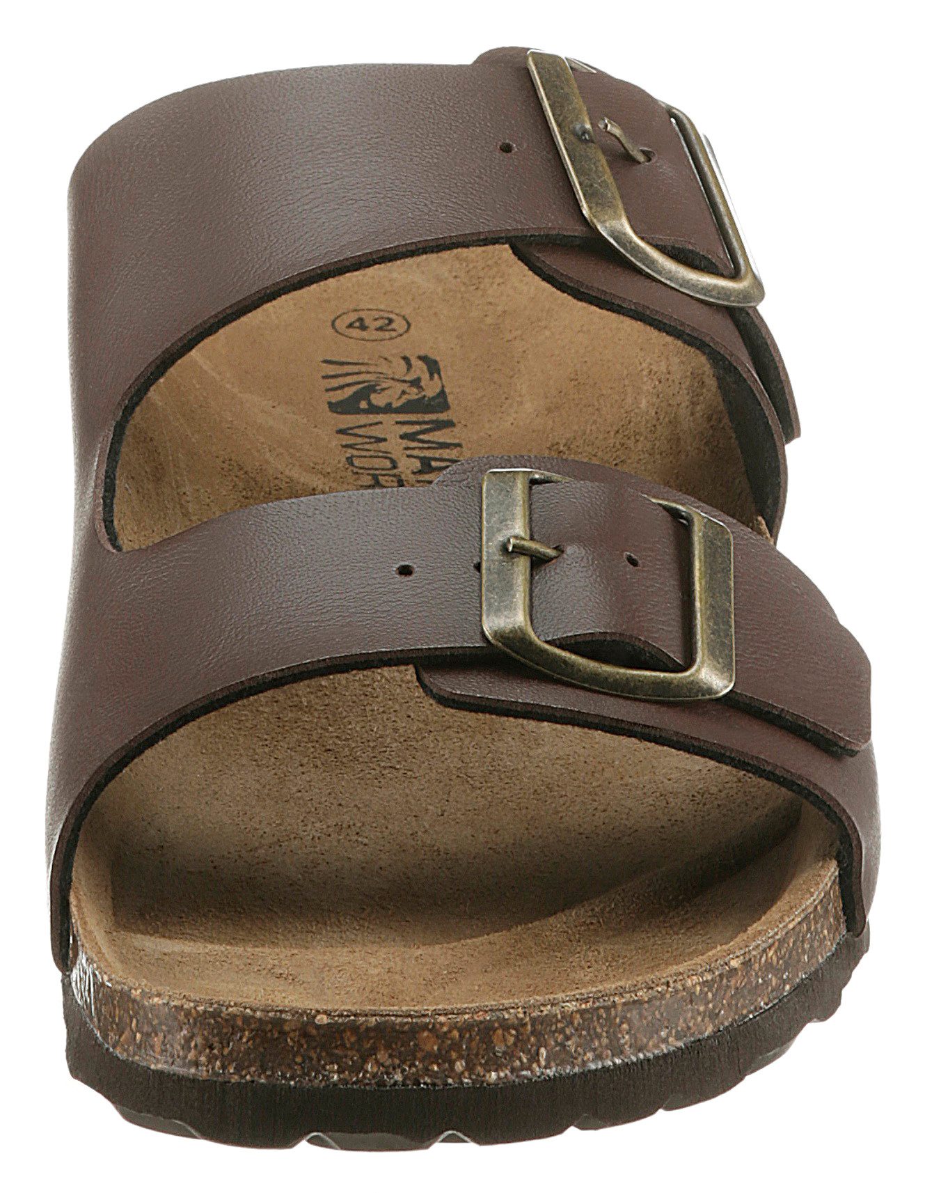 Man's World Slippers , slippers, zomerschoen, pantoffel met voorgevormd voetbed