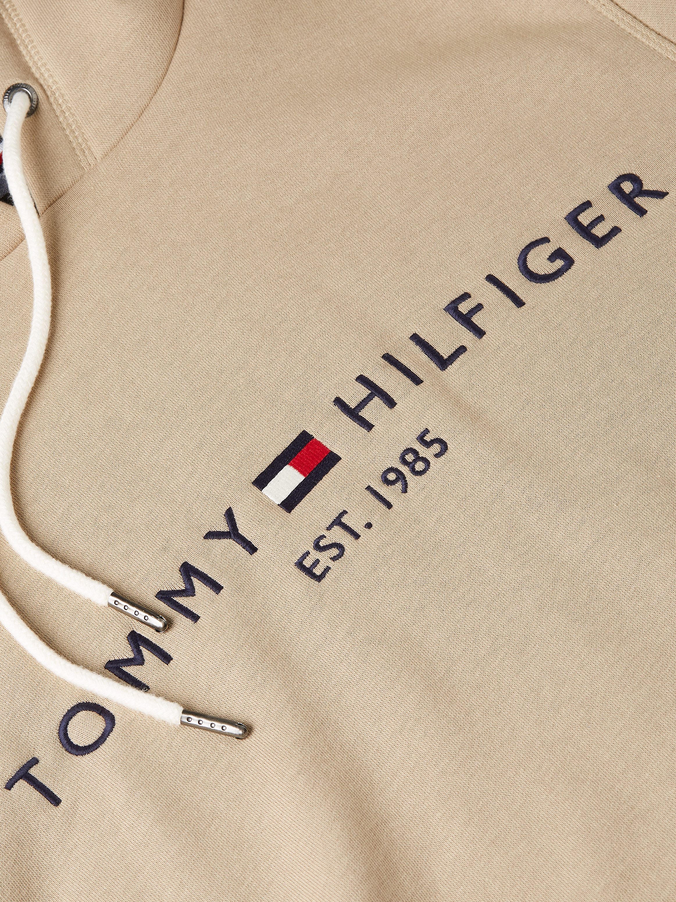 Tommy Hilfiger Hoodie TOMMY LOGO HOODY met capuchon en kangoeroezak