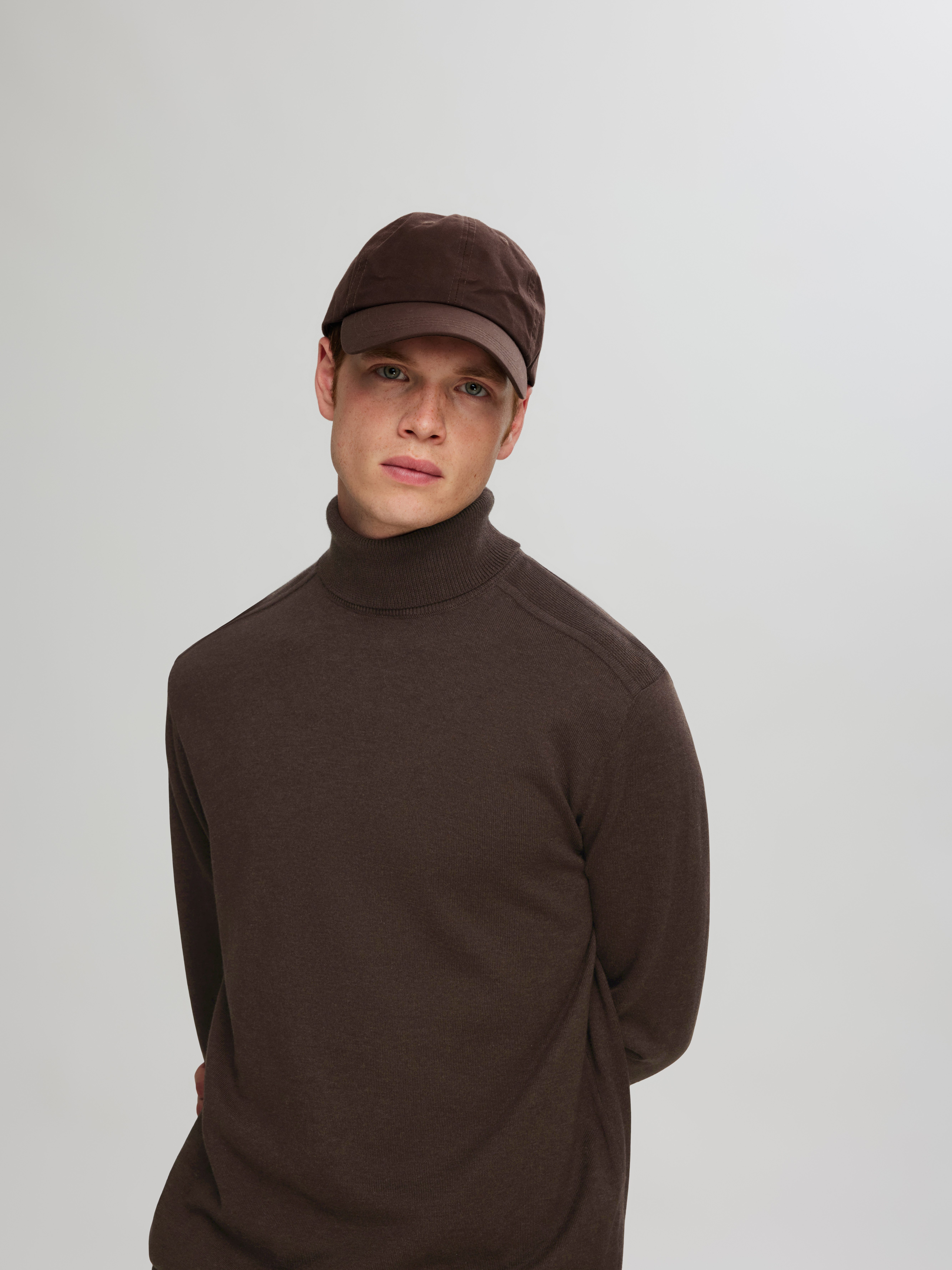 SELECTED HOMME Gebreide trui SLHBERG ROLL NECK NOOS