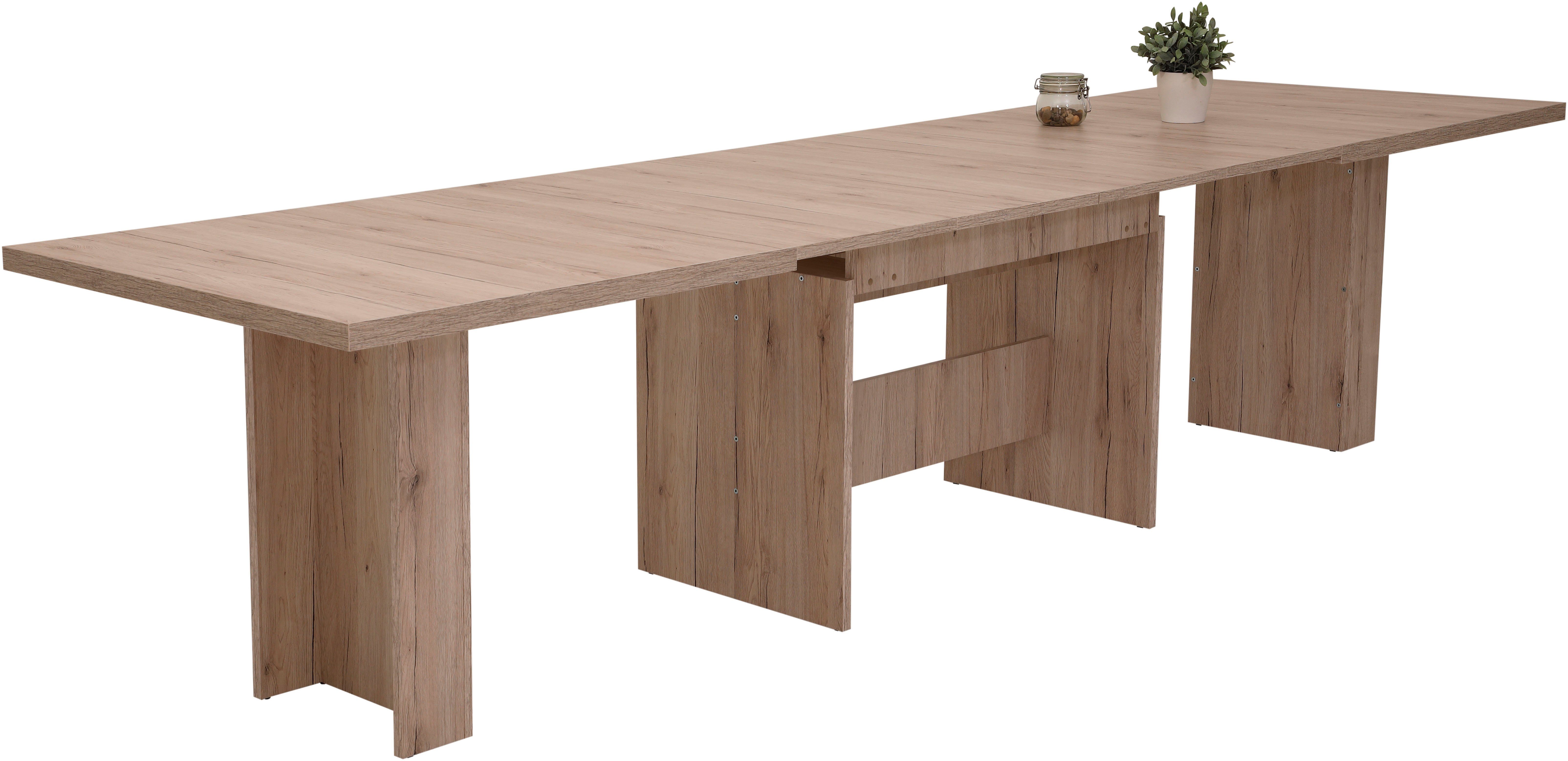 HELA Eethoek Uittrekbaar 160 - 300 cm (set, 11-delig)