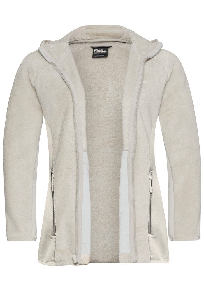Jack Wolfskin Fleecejack ROTWAND HOODED FZ W