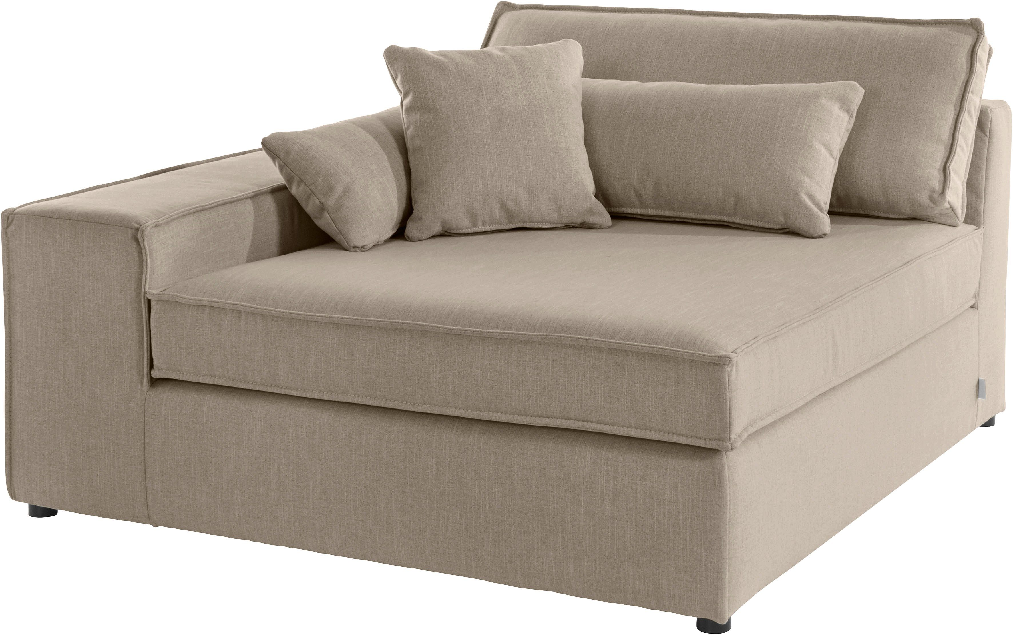 RAUM.ID Sofaelement Enid als deel van een modulaire bank, stevig zitcomfort