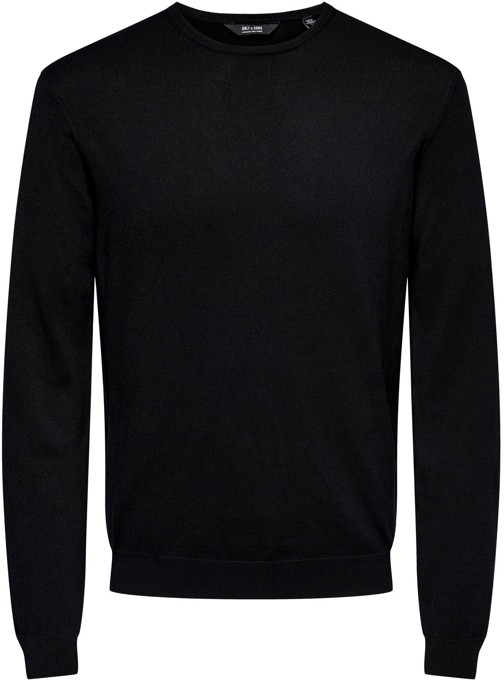 ONLY & SONS Trui met ronde hals WYLER LIFE CREW KNIT