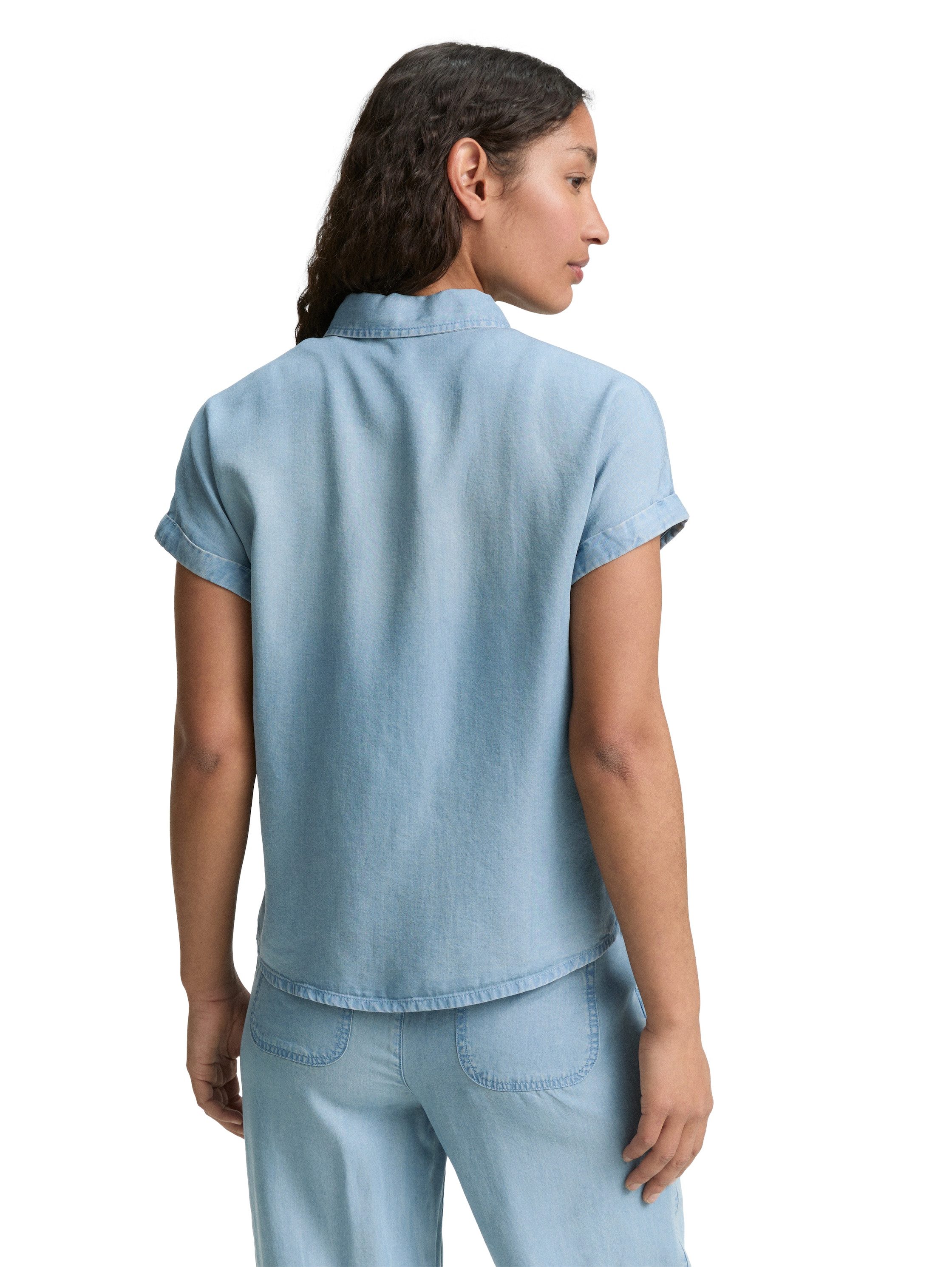 Tom Tailor Overhemdblouse met borstzak