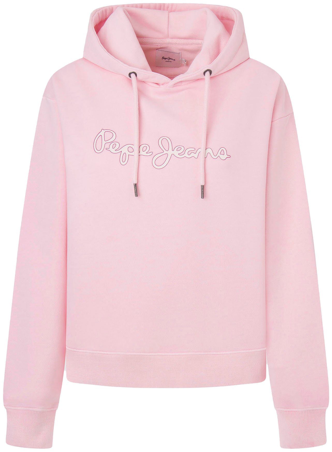 Pepe Jeans Sweatshirt LANA HOODIE met een logo-opschrift