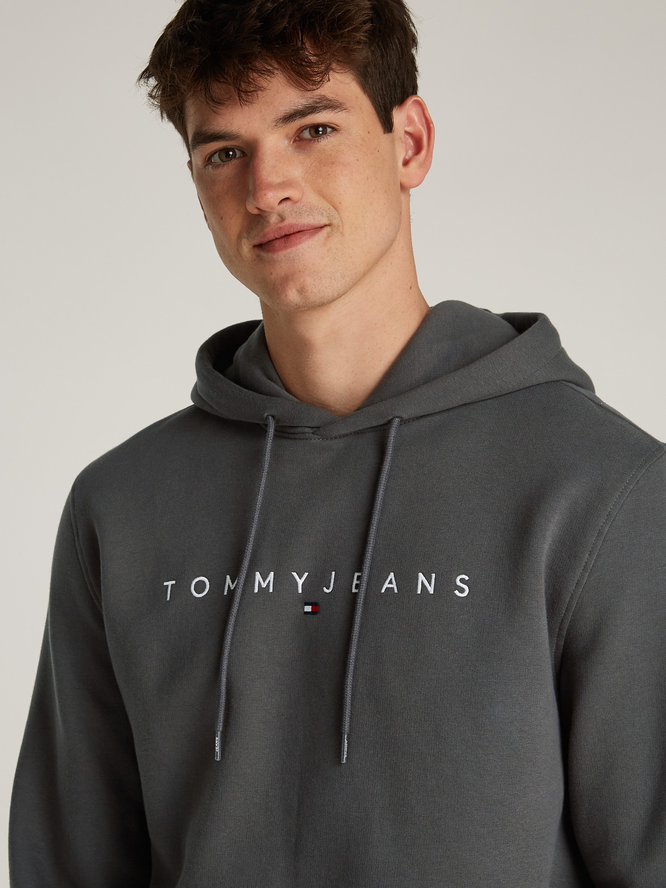 TOMMY JEANS Hoodie TJM REG LINEAR LOGO HOODIE EXT