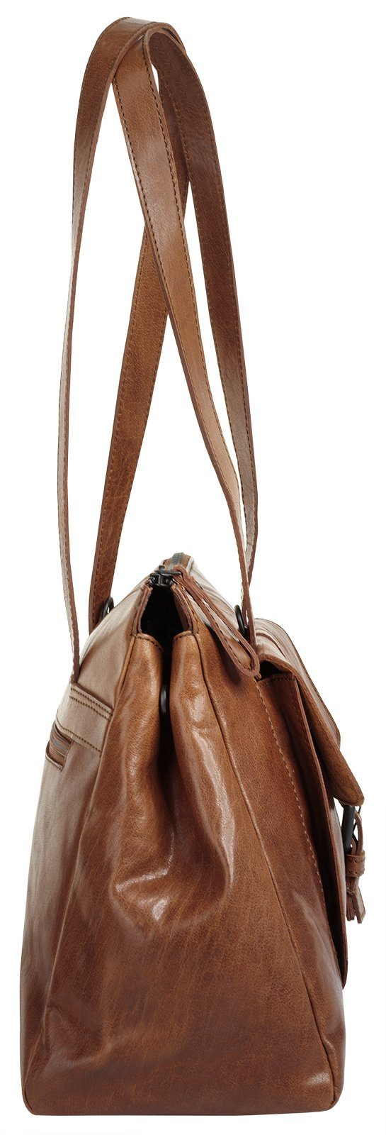 Spikes & Sparrow Tas echt leder