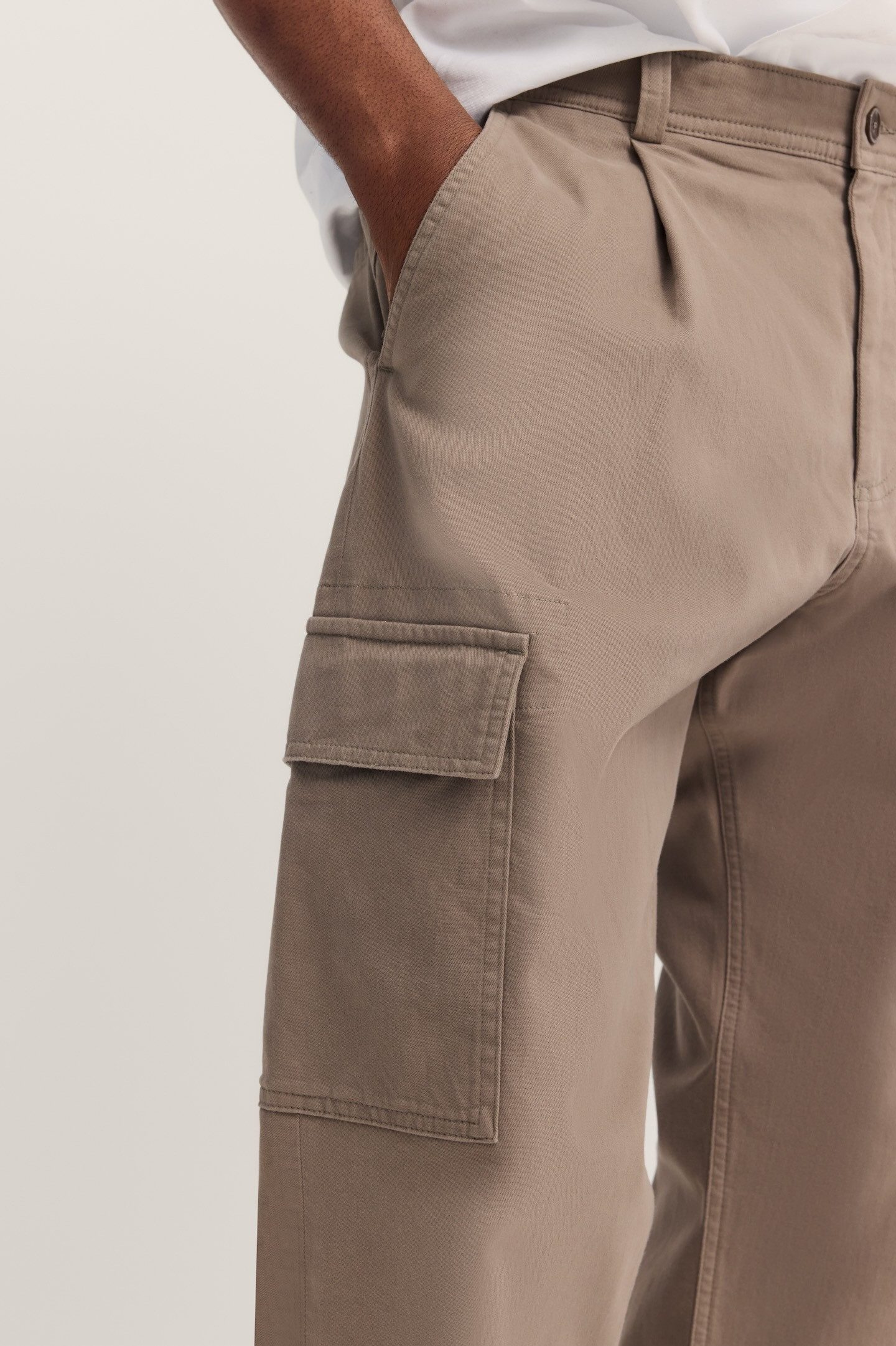 Bugatti Cargobroek Cozy Times Tapered fit met soft touch