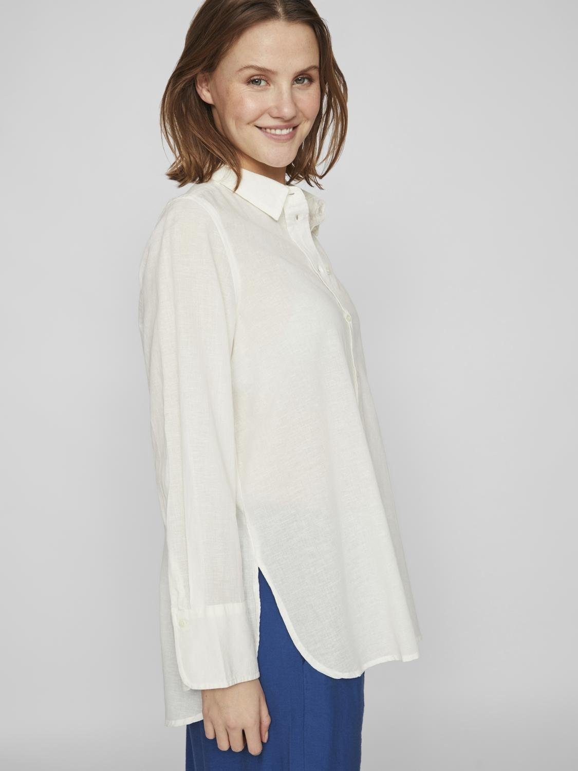 Vila Overhemdblouse VILINAJA BUTTON L/S SHIRT - NOOS