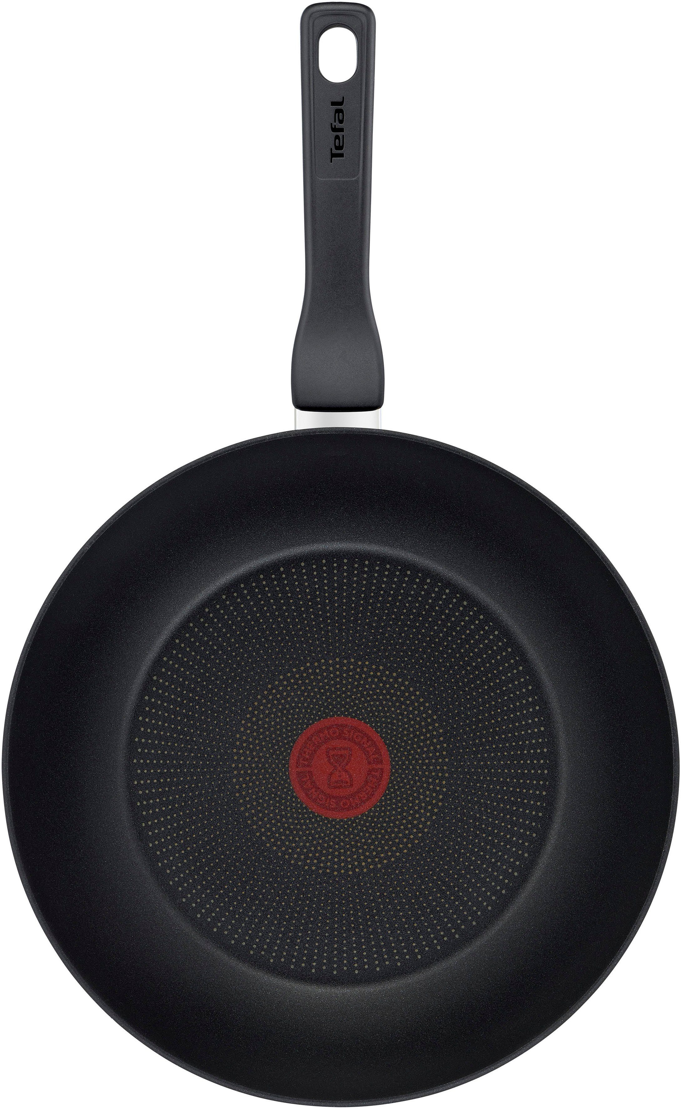 Tefal Wok Hard Titanium Pro Anti-aanbak coating, inductie, temperatuurindicator, Ø 28 cm