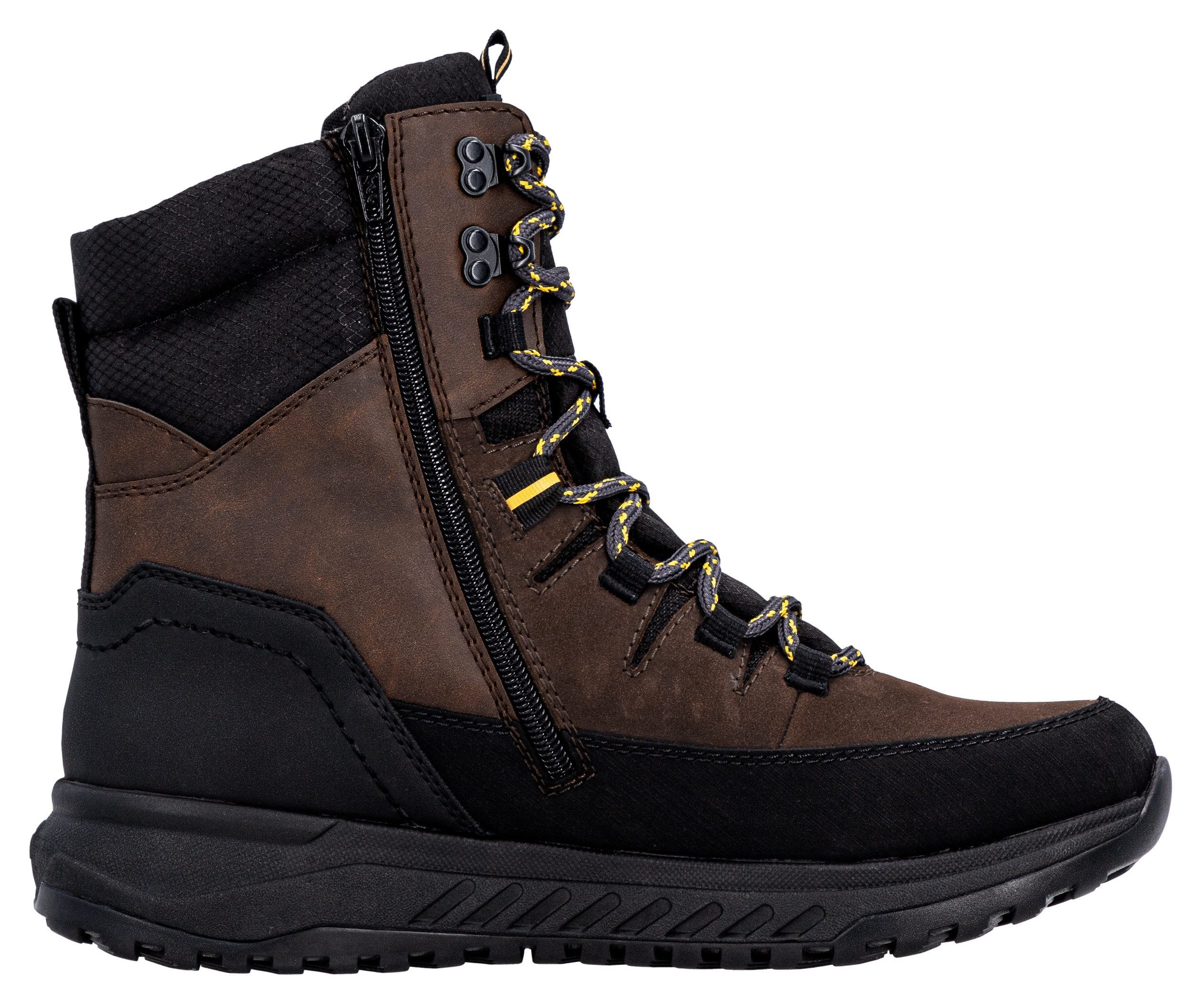RIEKER Sport Winterlaarzen sneeuwlaarzen, outdoor enkellaars in comfortabele vorm, tex-membraan