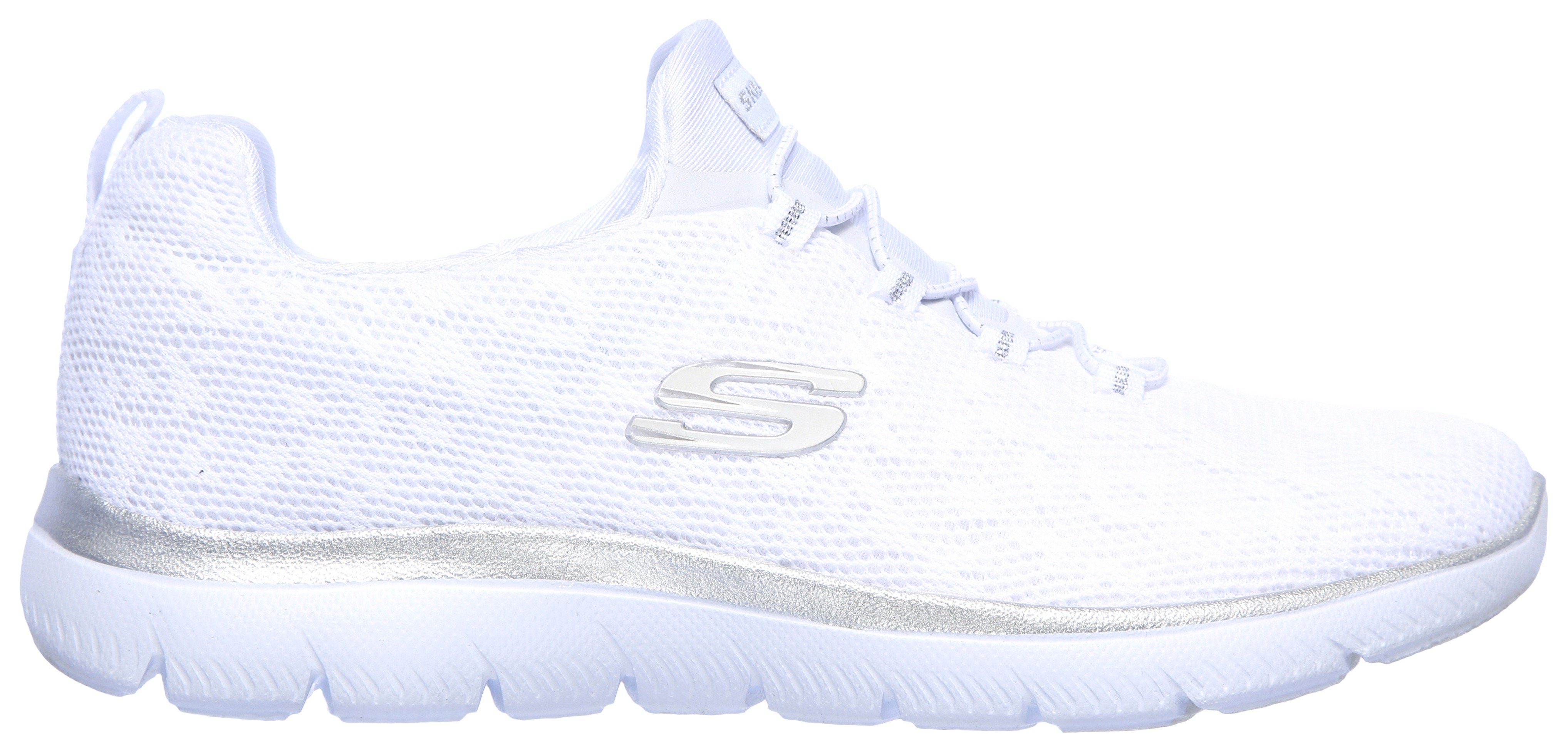 Skechers Slip-on sneakers Summits Slipper, vrijetijdsschoen, comfortschoen met memory foam