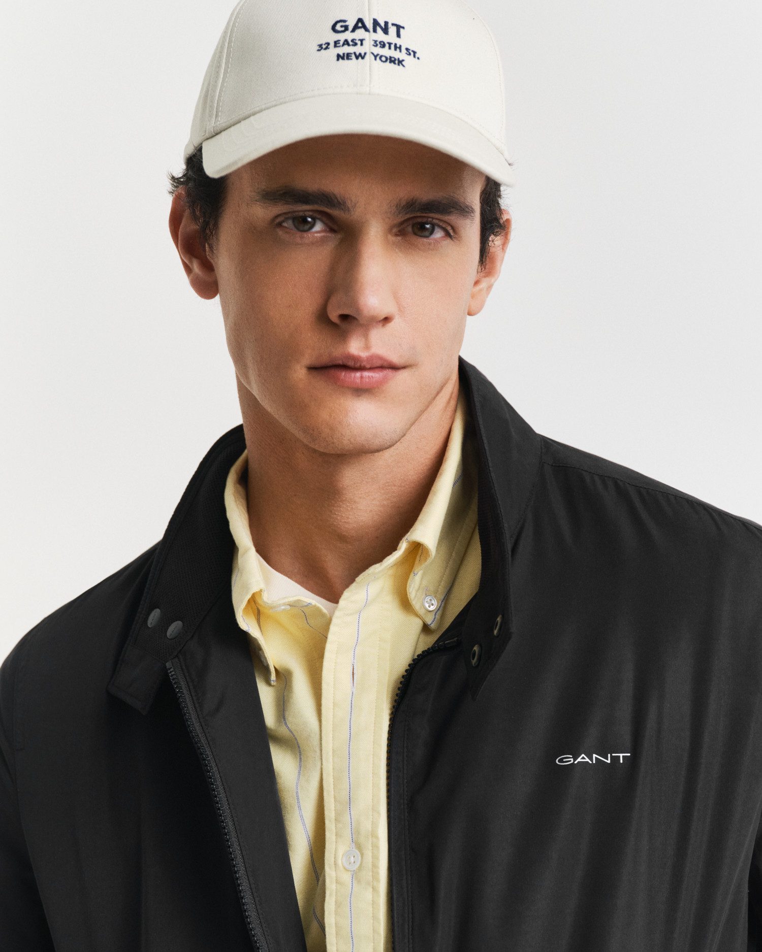 Gant Blouson Lichte getailleerde Jas weerbestendige Harrington Jas Klassiek