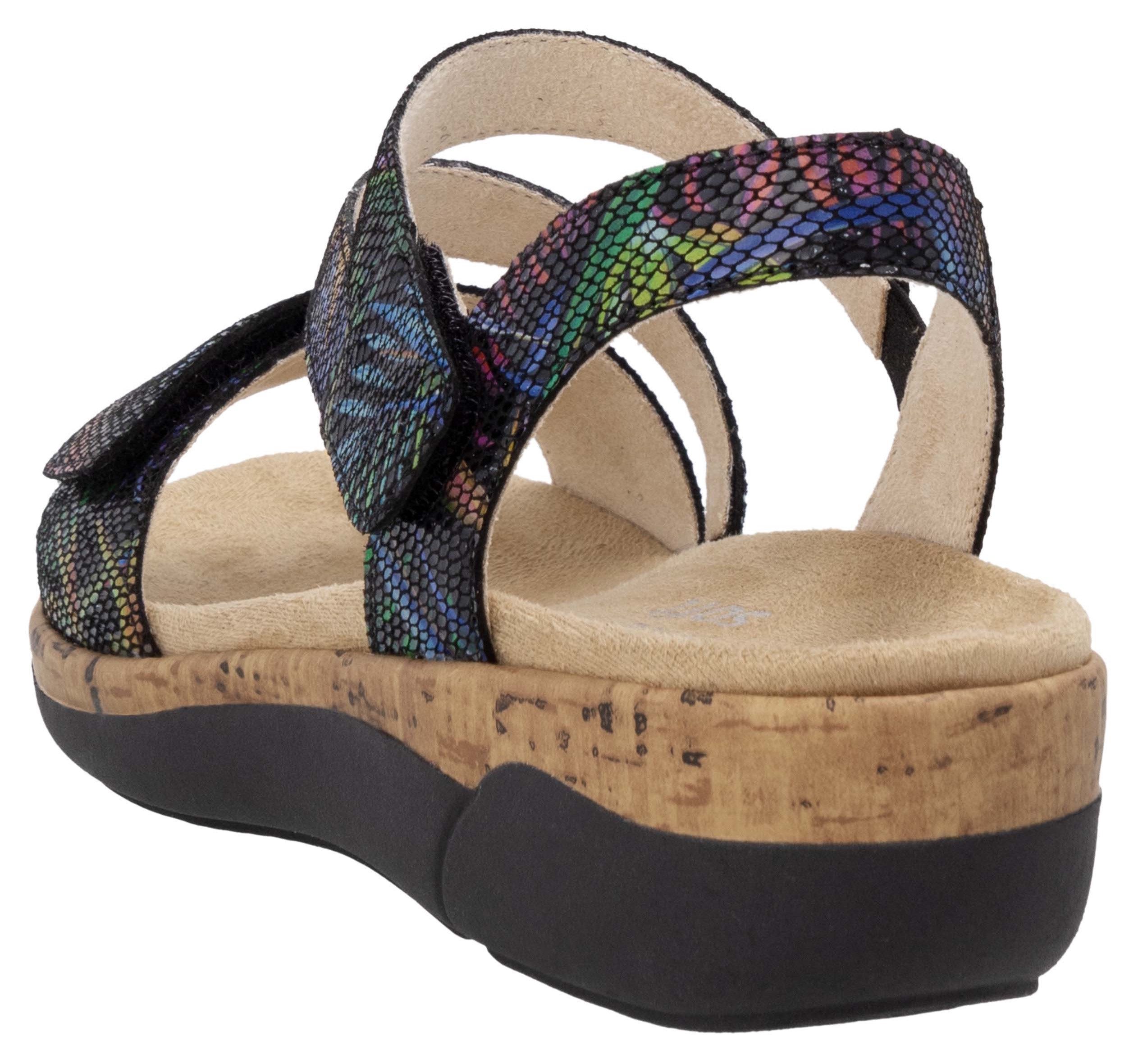 Remonte Sleehaksandaaltjes , zomer schoen, klittenbandschoen, riemchensandaal met zachte binnenzool