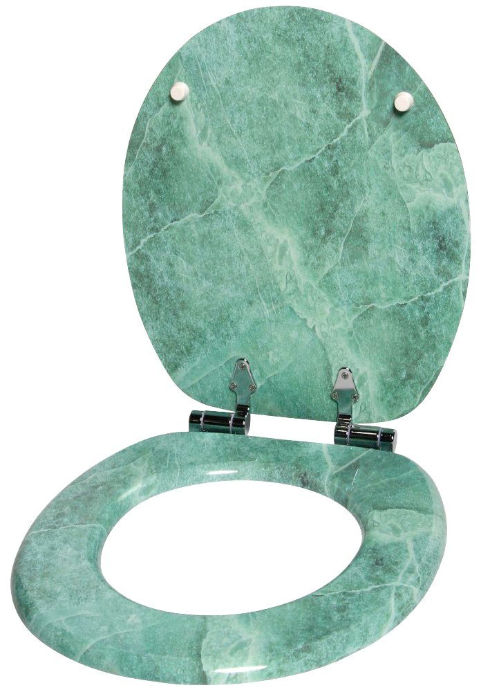 Sanilo Toiletzitting Marmer groen