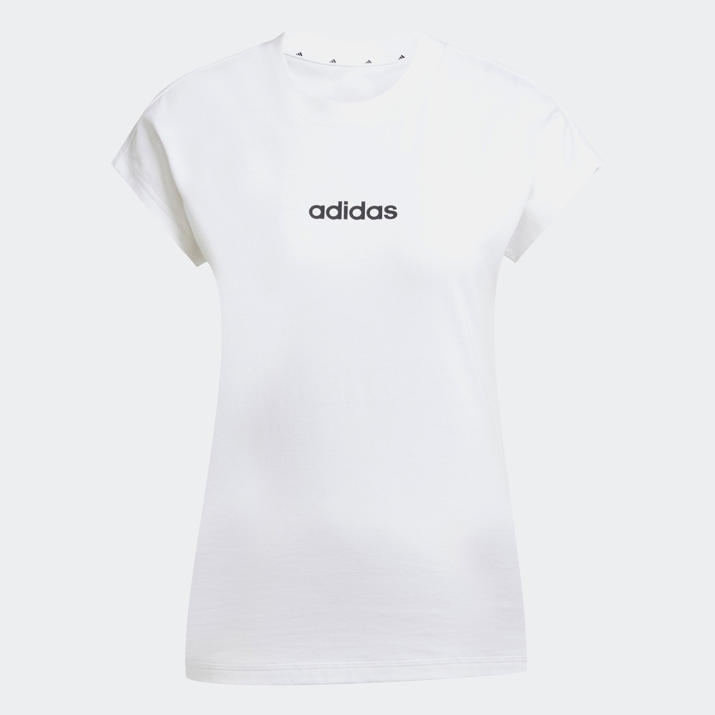 adidas Sportswear T-shirt W LIN SJ T Basic T-shirt van zacht materiaal