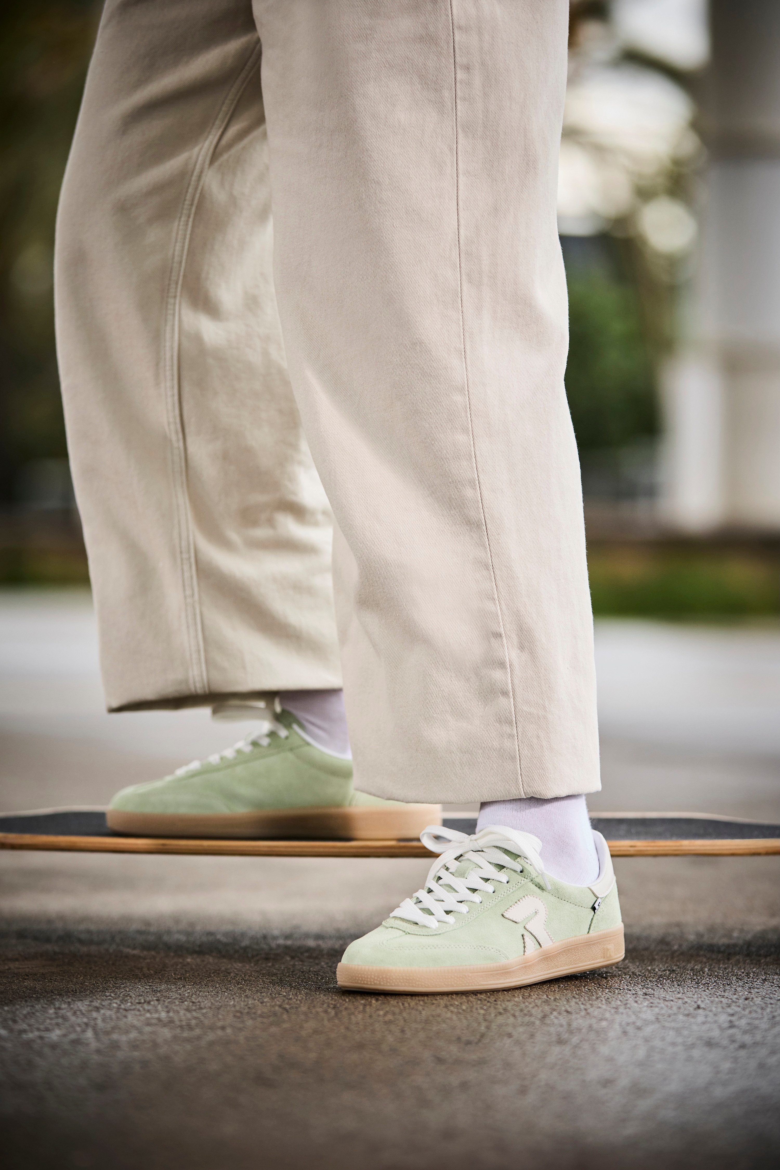RIEKER Sport Sneakers San Diego , retro-sneaker, vrijetijdsschoen, lage schoen met uitneembaar voetbed