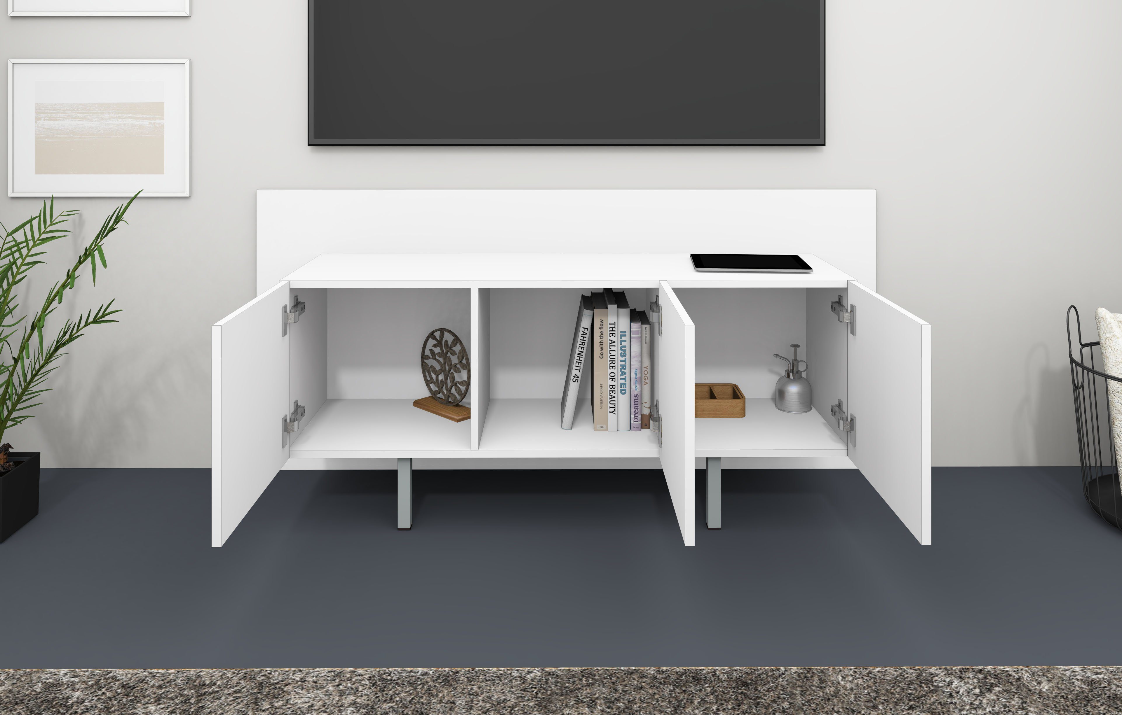 borchardt Möbel Tv-meubel Sara Breedte 144 cm