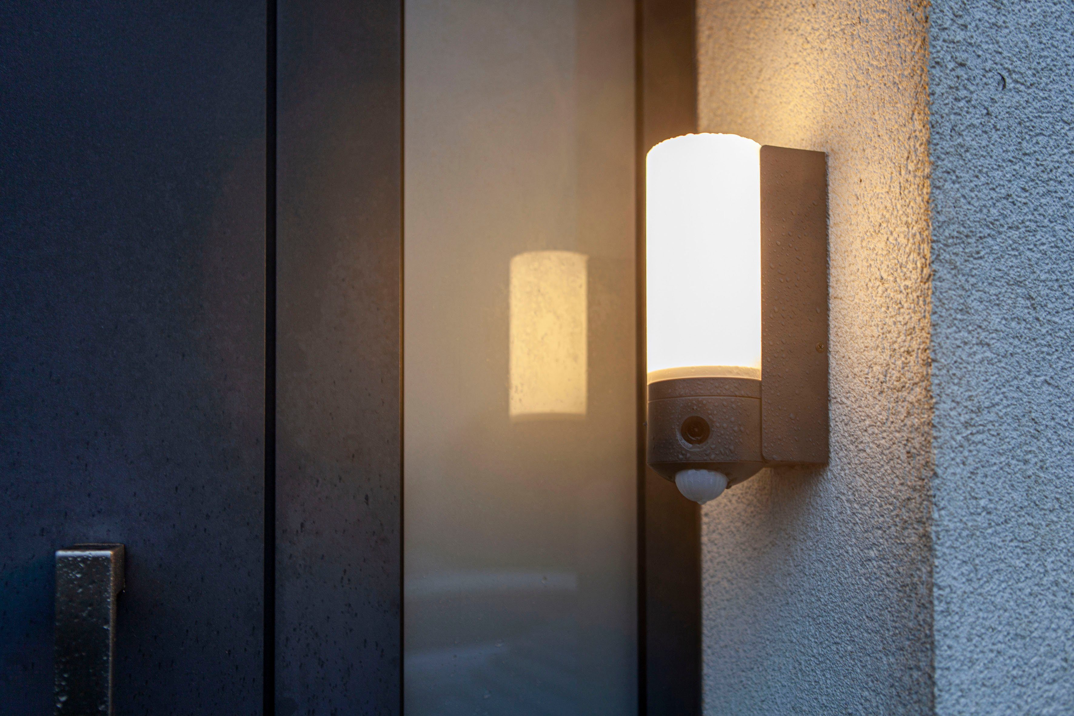 LUTEC Slimme ledlamp Pollux Smart-Home camera lamp (1 stuk)