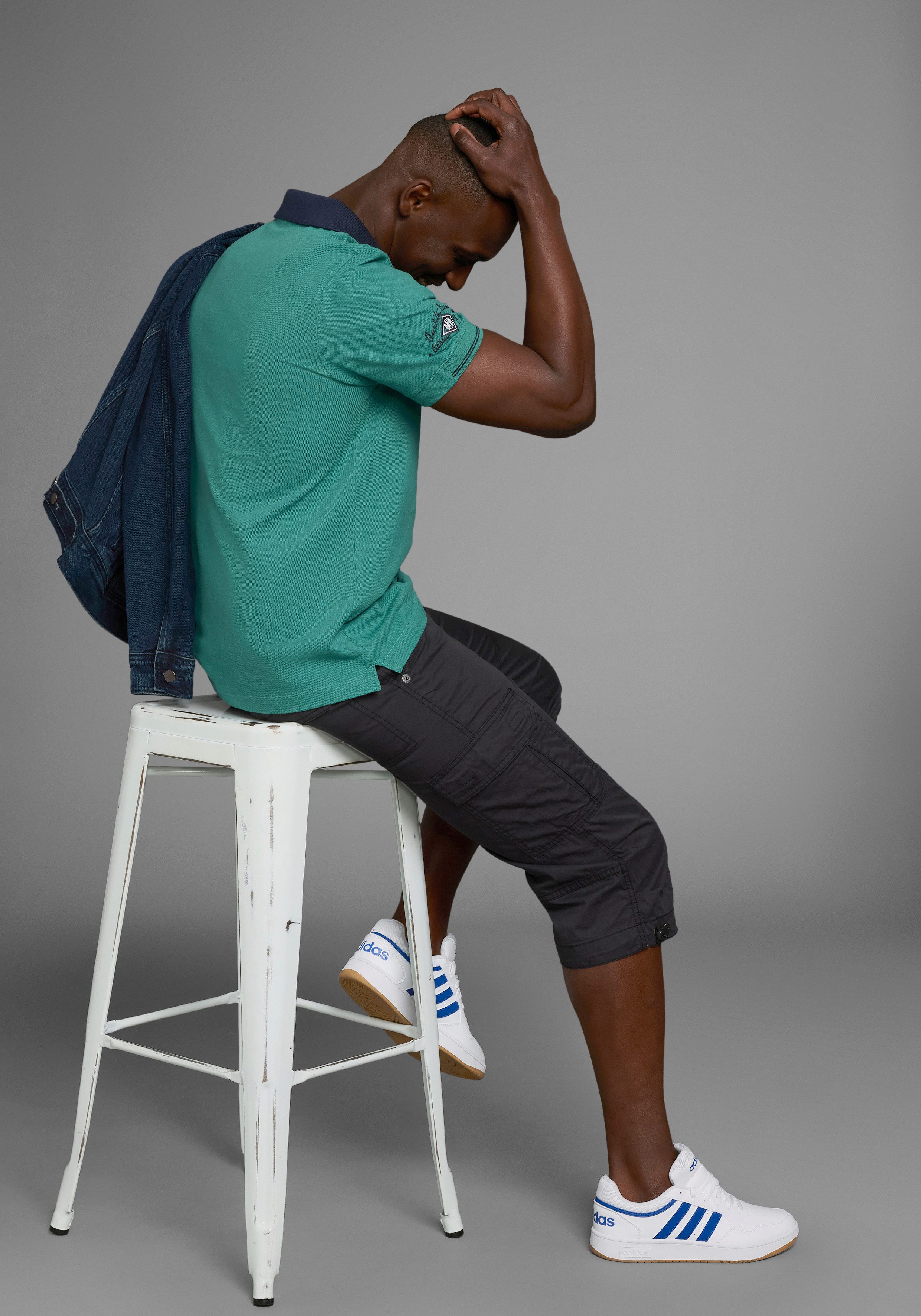 Man's World Poloshirt Korte mouwen, met polokraag, voor sportieve activiteiten