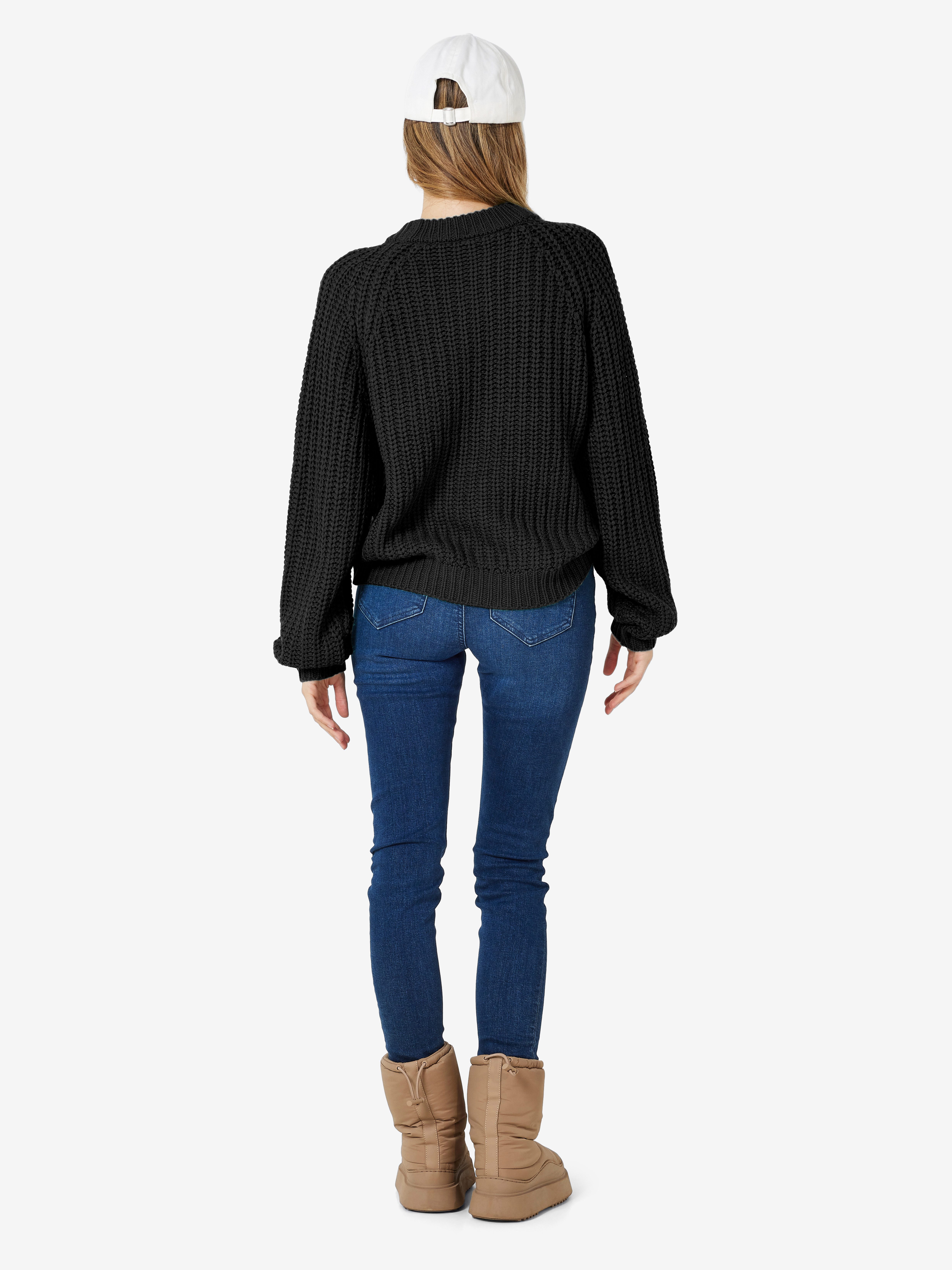 Noisy may Vest NMCHARLIE L/S V-NECK KNIT CARDIGAN NOOS