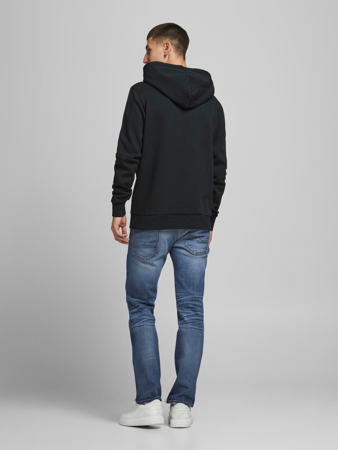 Jack & Jones Hoodie JJECORP LOGO SWEAT HOOD 2PK MP NOOS (2-delig, Set van 2)