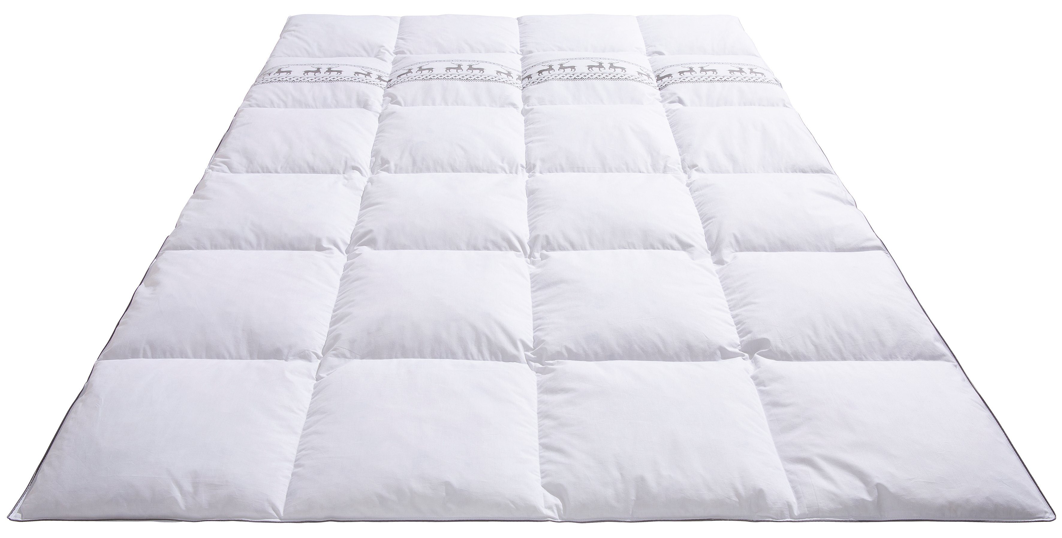 Älgdröm Veren dekbed + hoofdkussen Forsakar, dekbed 135x200 cm, 155x220 cm, zomer, winter (voordeelset)
