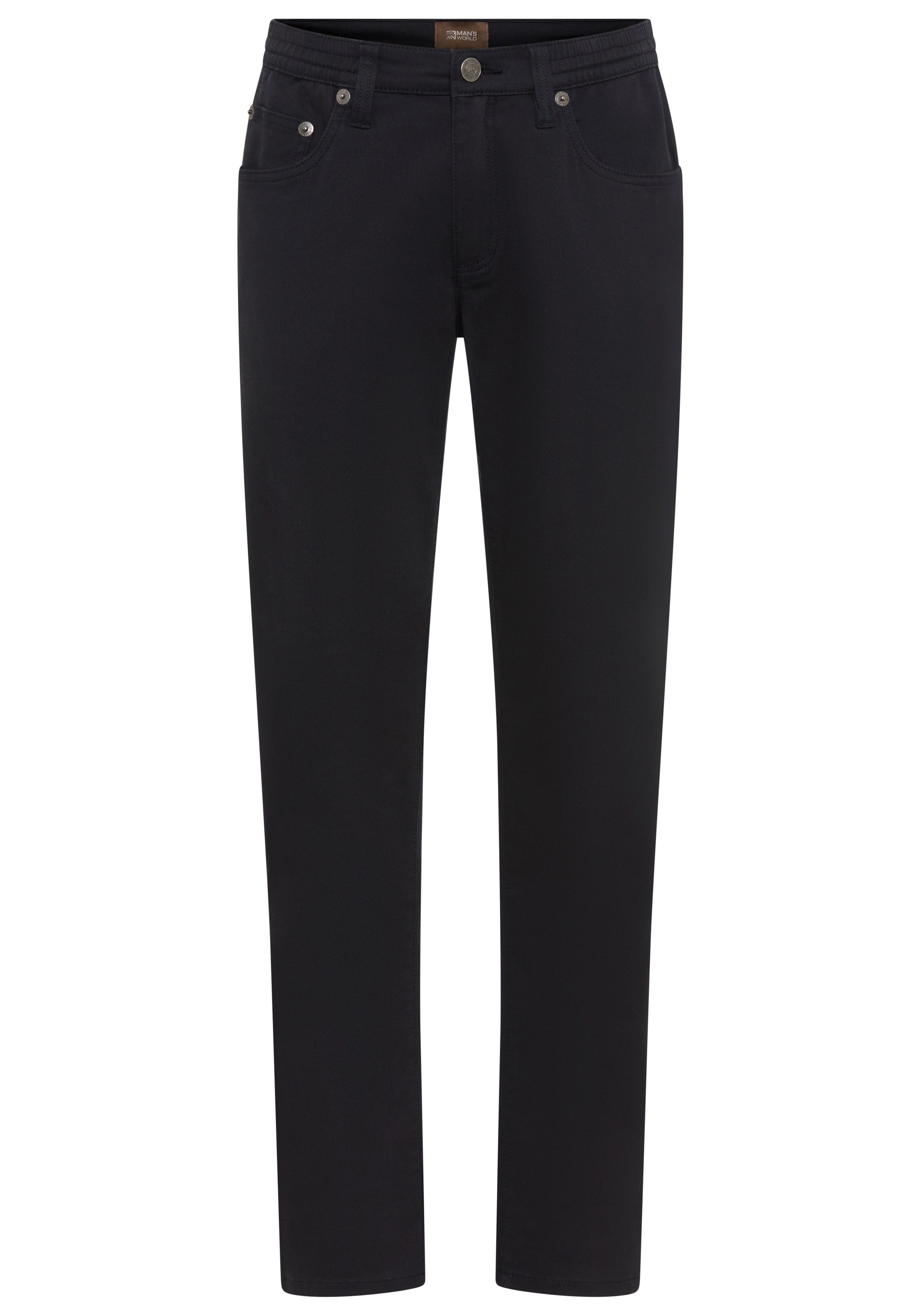 Man's World Five-pocketsbroek Stretchbroek met een elastische band
