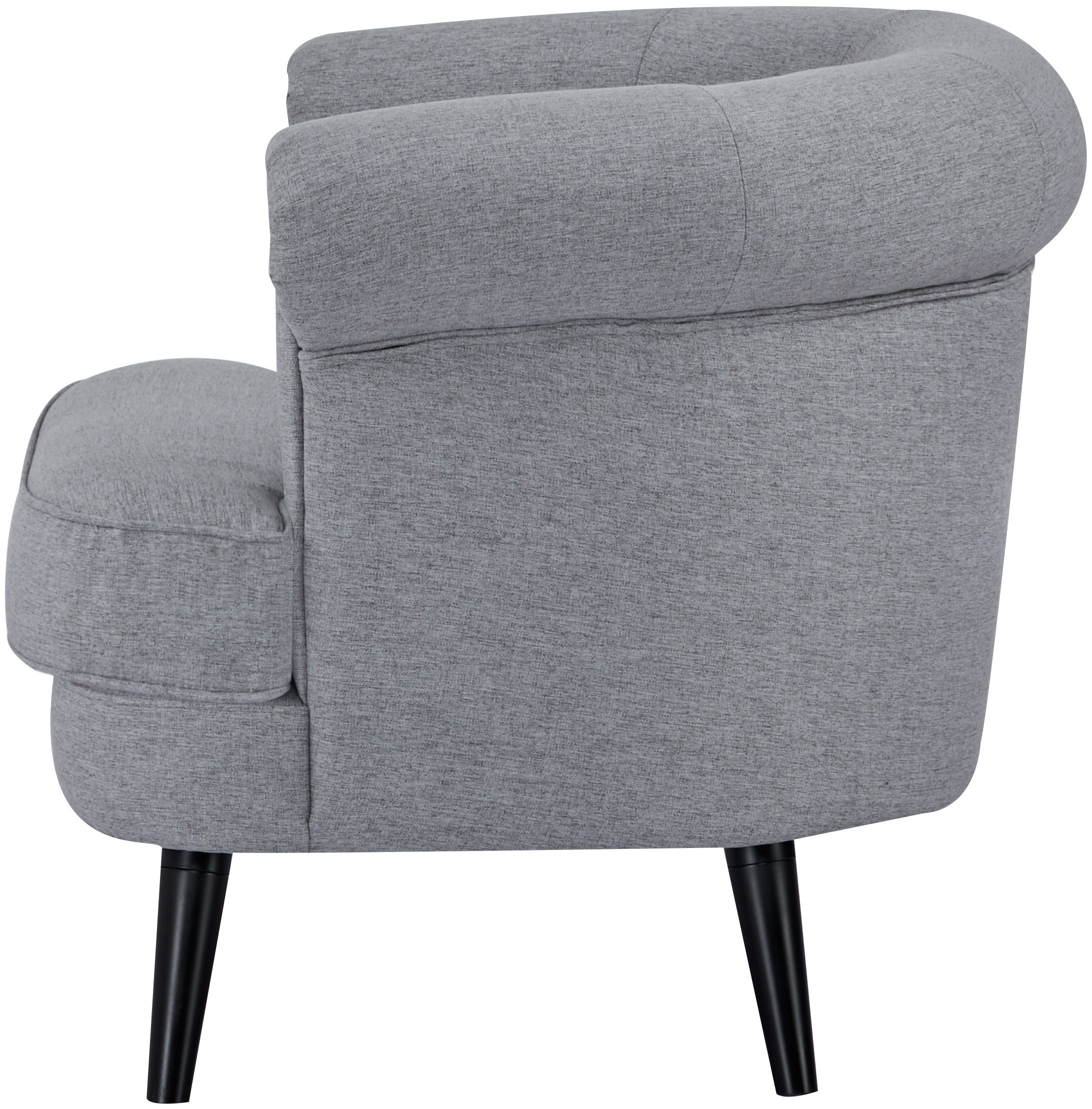 INOSIGN Fauteuil HUTSELL in Cord en Weefstof, TV-stoel of Relax-stoel