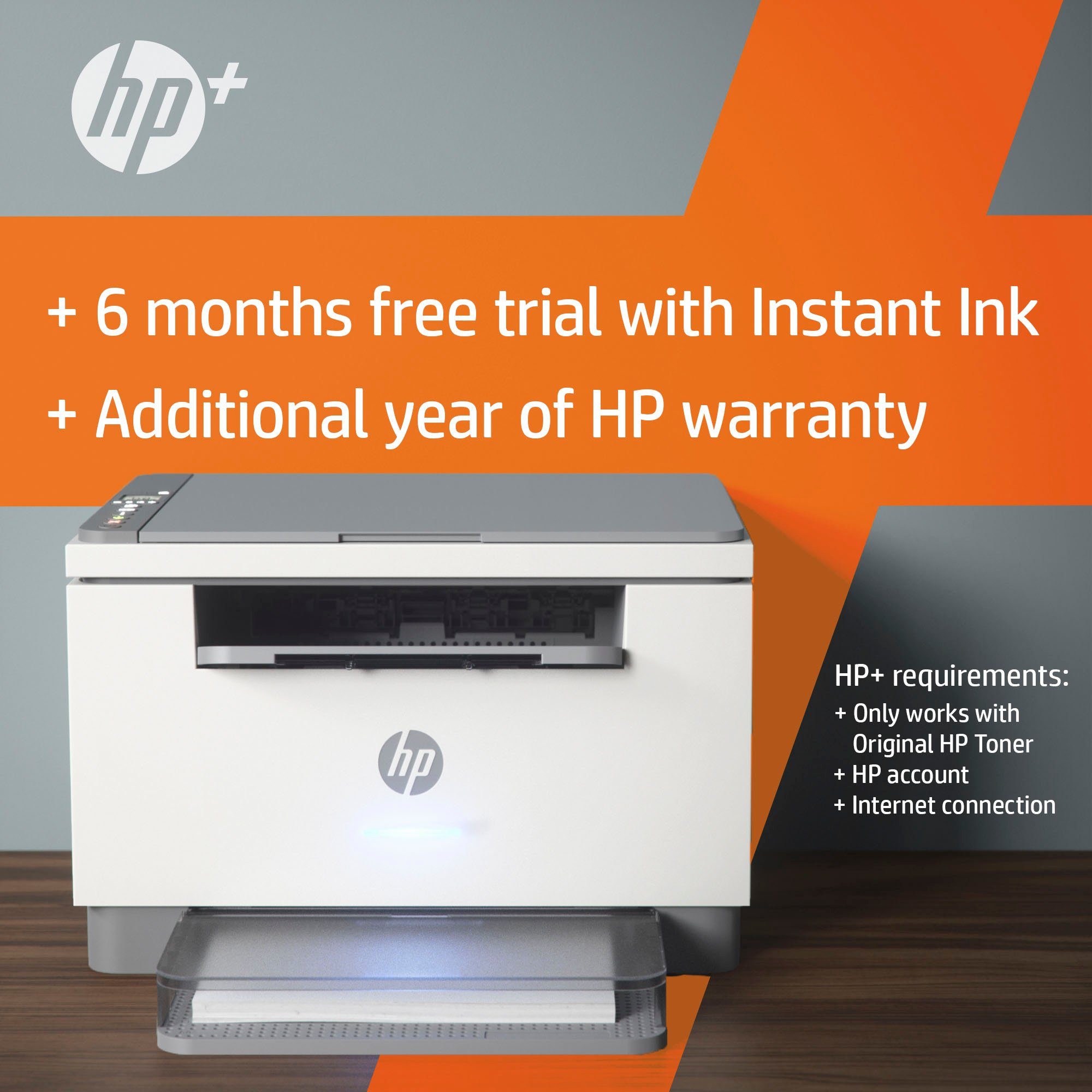 HP Laserprinter LaserJet MFP M234dwe s/w AiO All-in-oneprinter, HP+ Instant Ink compatibel