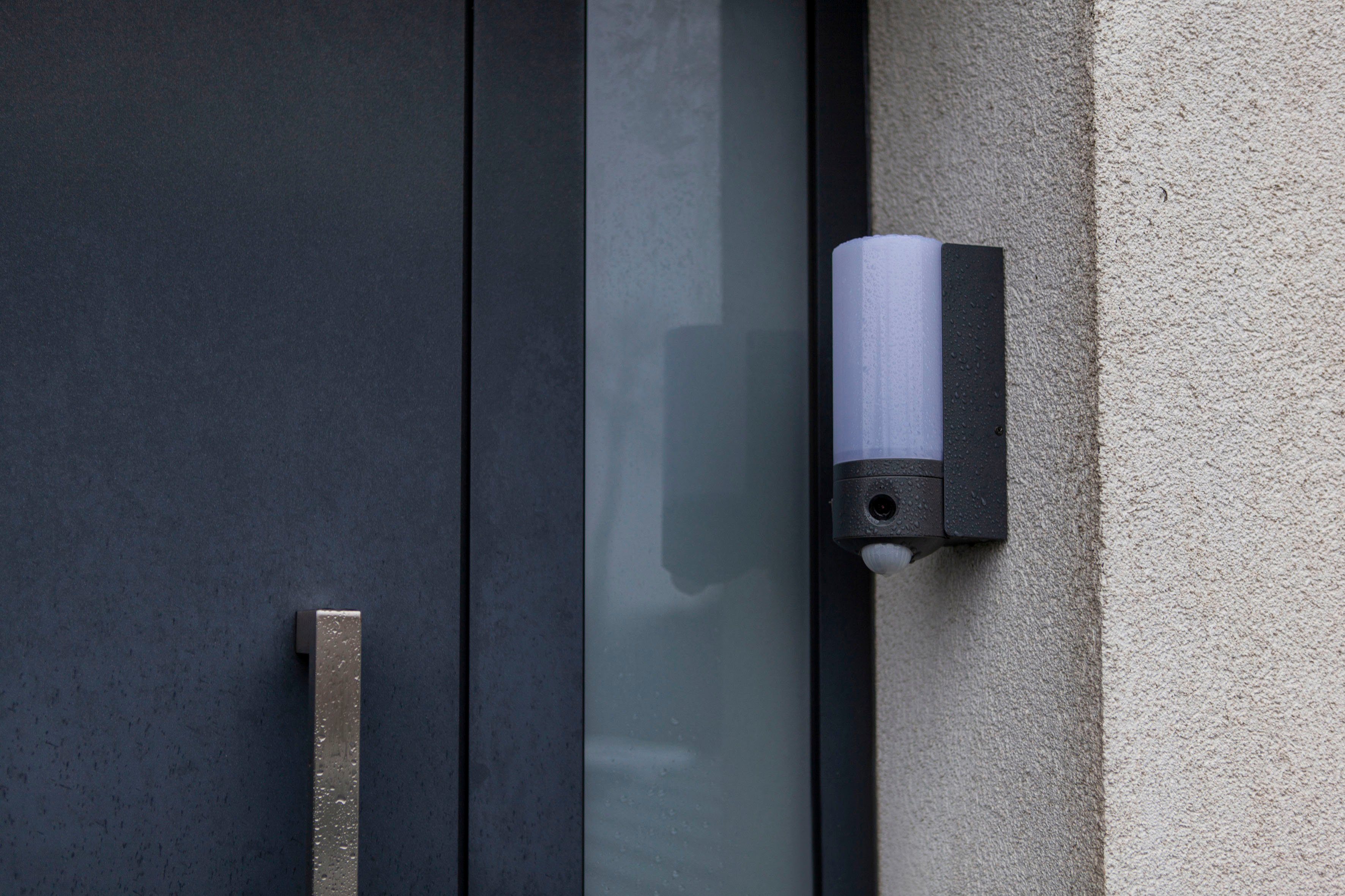 LUTEC Slimme ledlamp Pollux Smart-Home camera lamp (1 stuk)