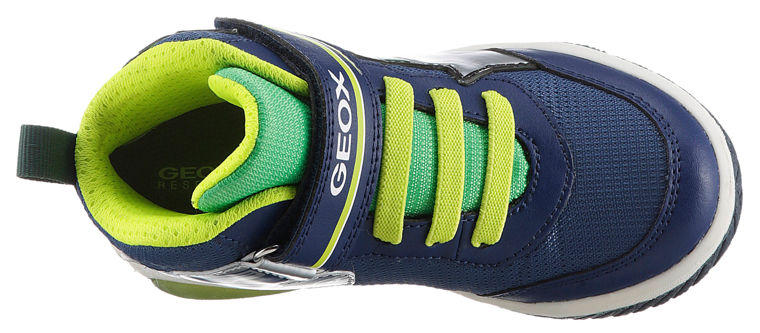 Geox Sneakers J INEK BOY C - Knipperschoen High top sneaker, veterschoenen met cool motief