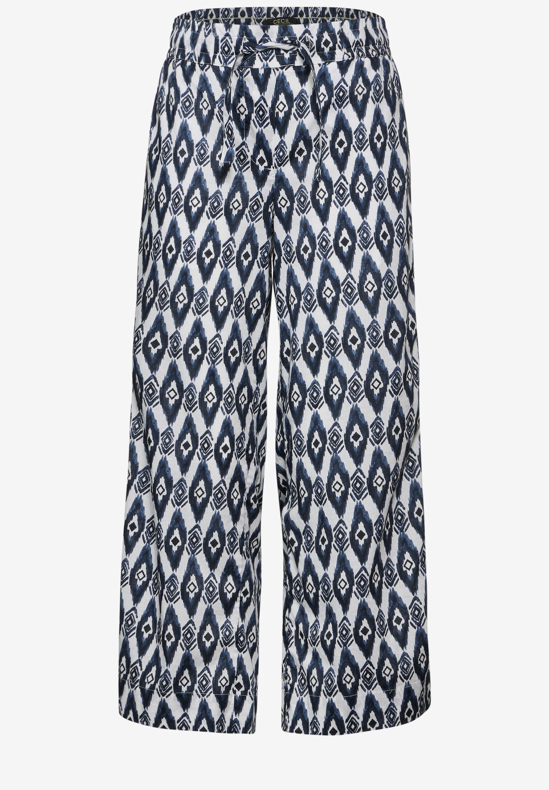 Cecil 7 8 broek Style Neele met print all-over