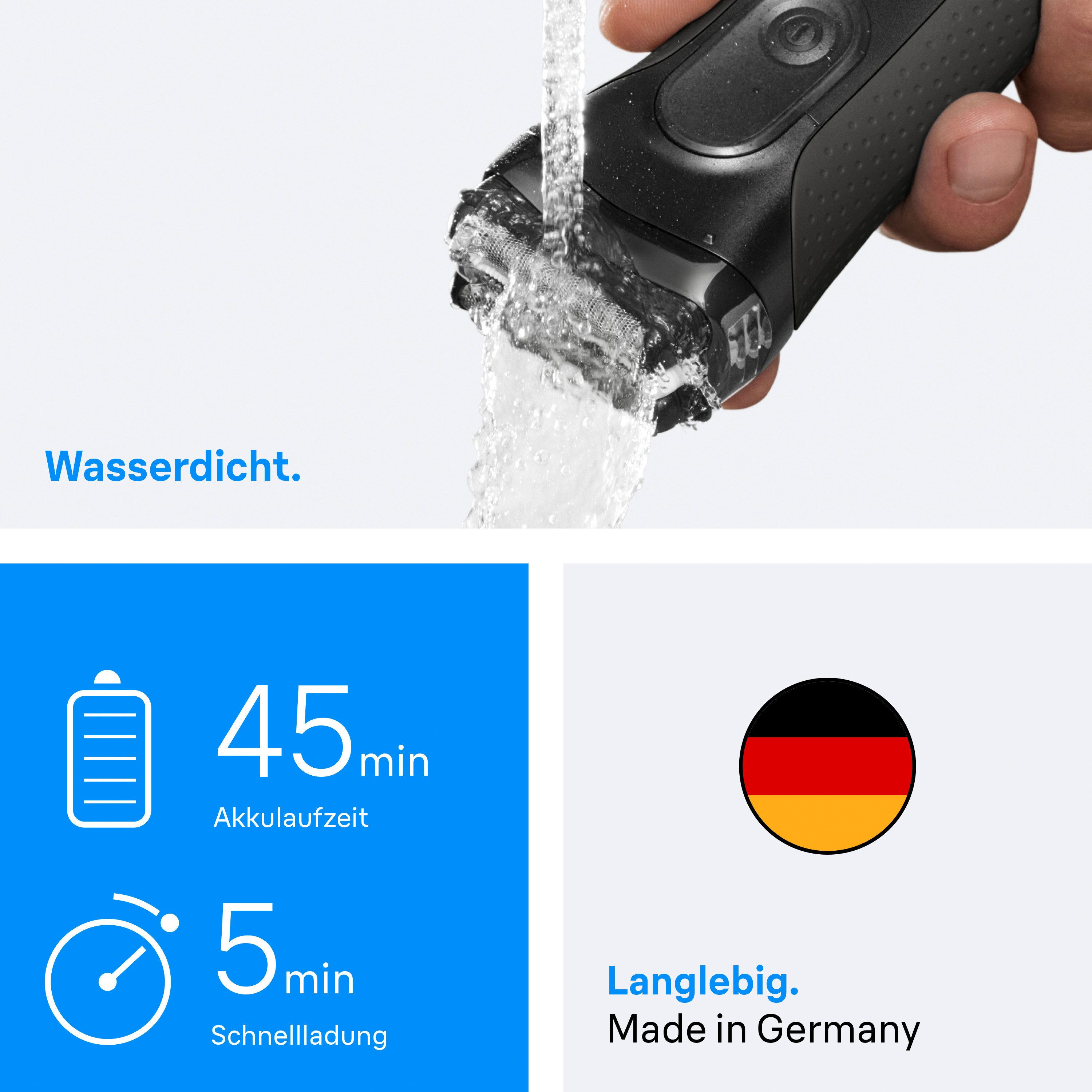Braun Elektrisch scheerapparaat Serie 3+ 3000s