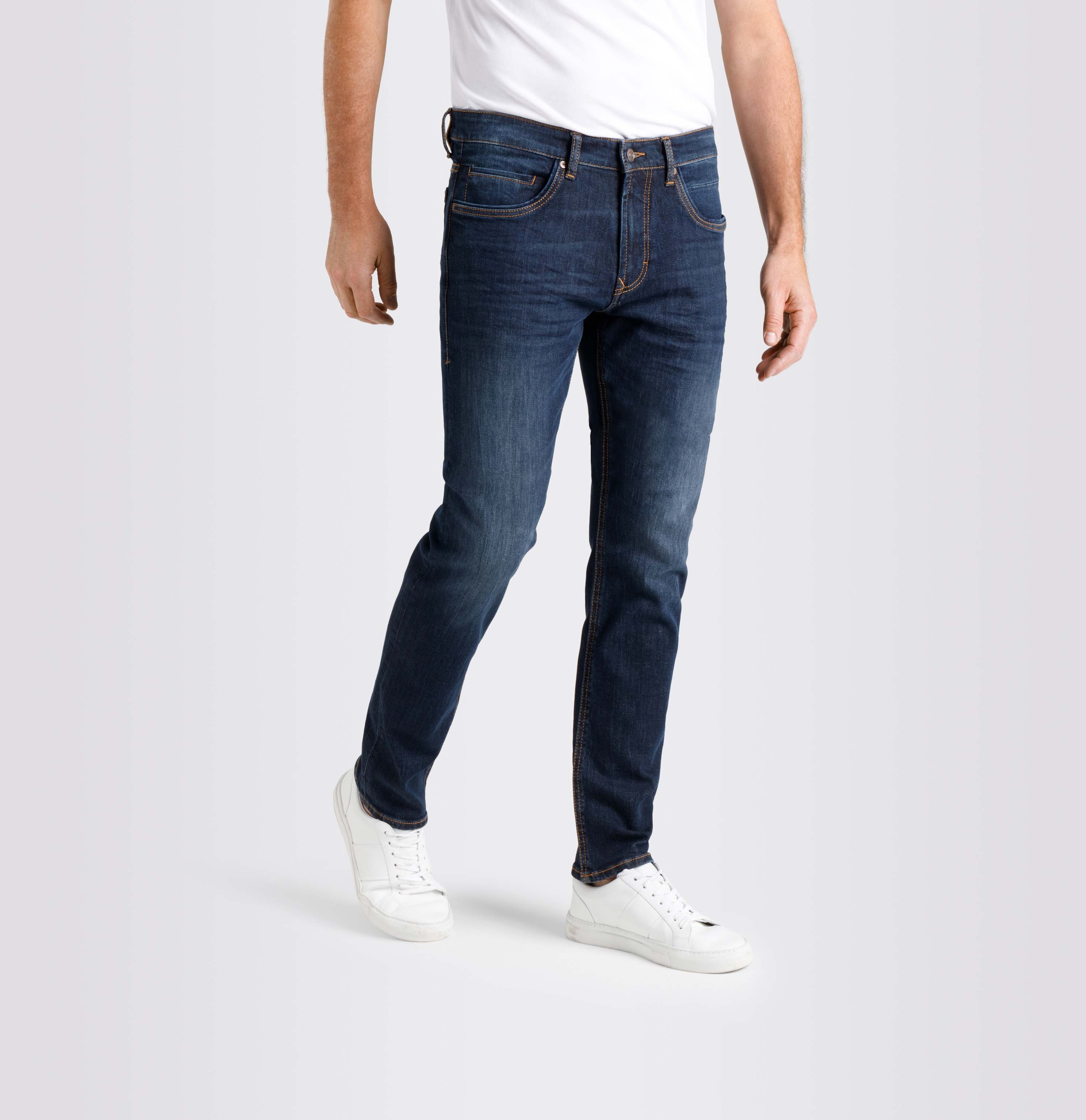 MAC Straight jeans Arne Pipe heren straight jeans maat 36 blauw