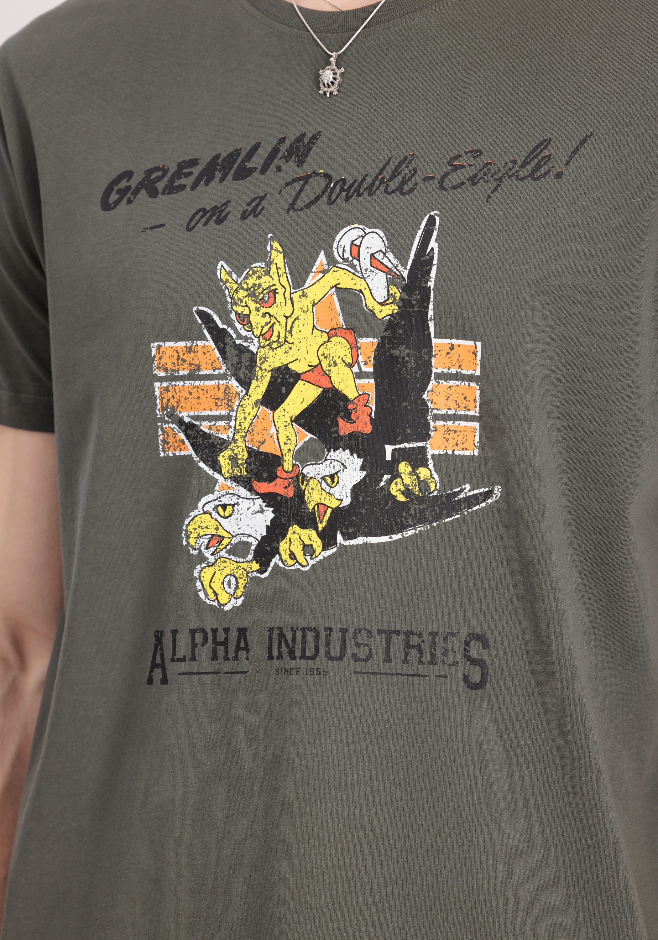 Alpha Industries T-shirt Men T-Shirts Gremlin T