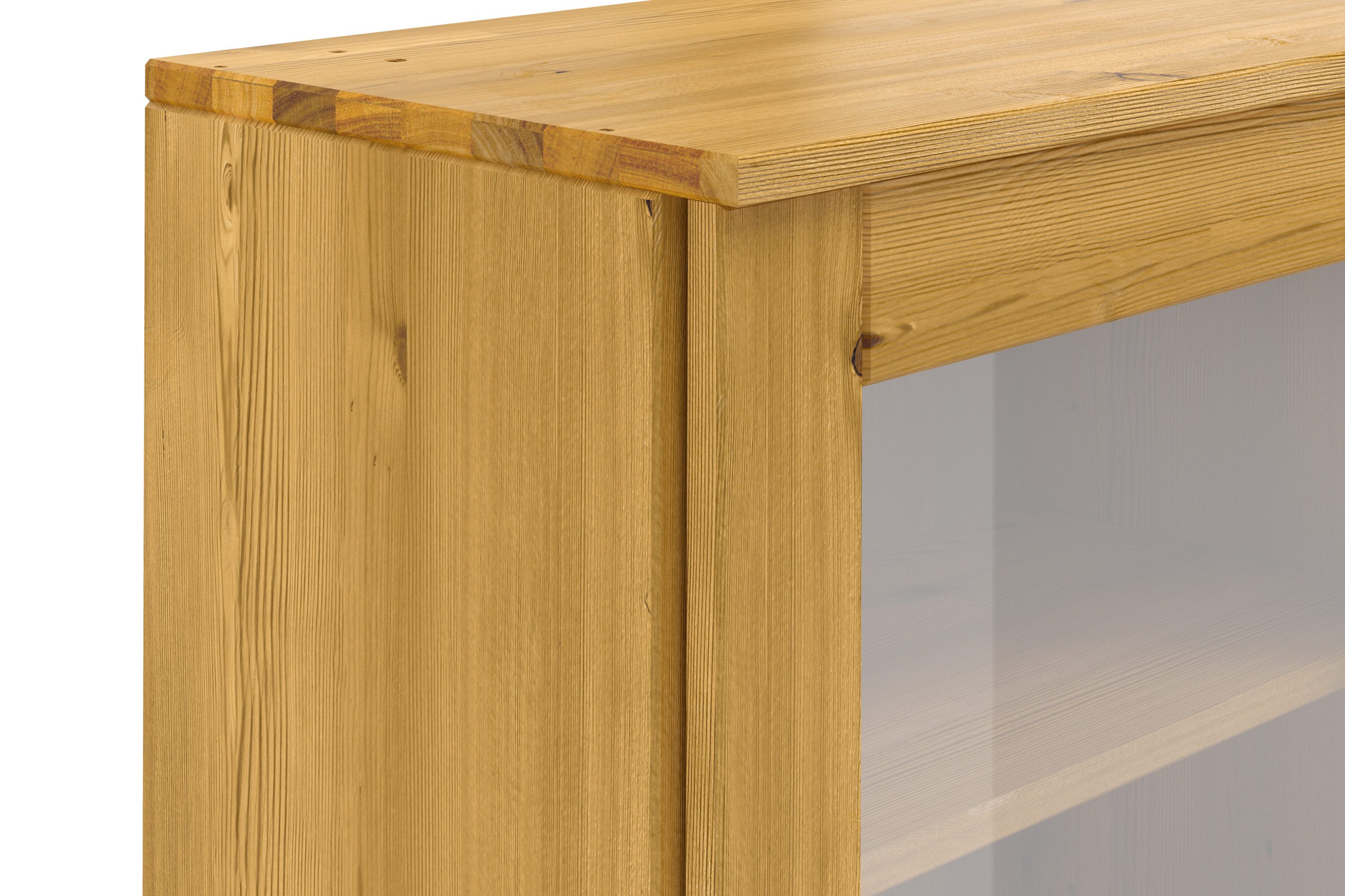 Home affaire Hangkast Alby2 Met metalen grepen en glazen deuren, breedte 50 cm