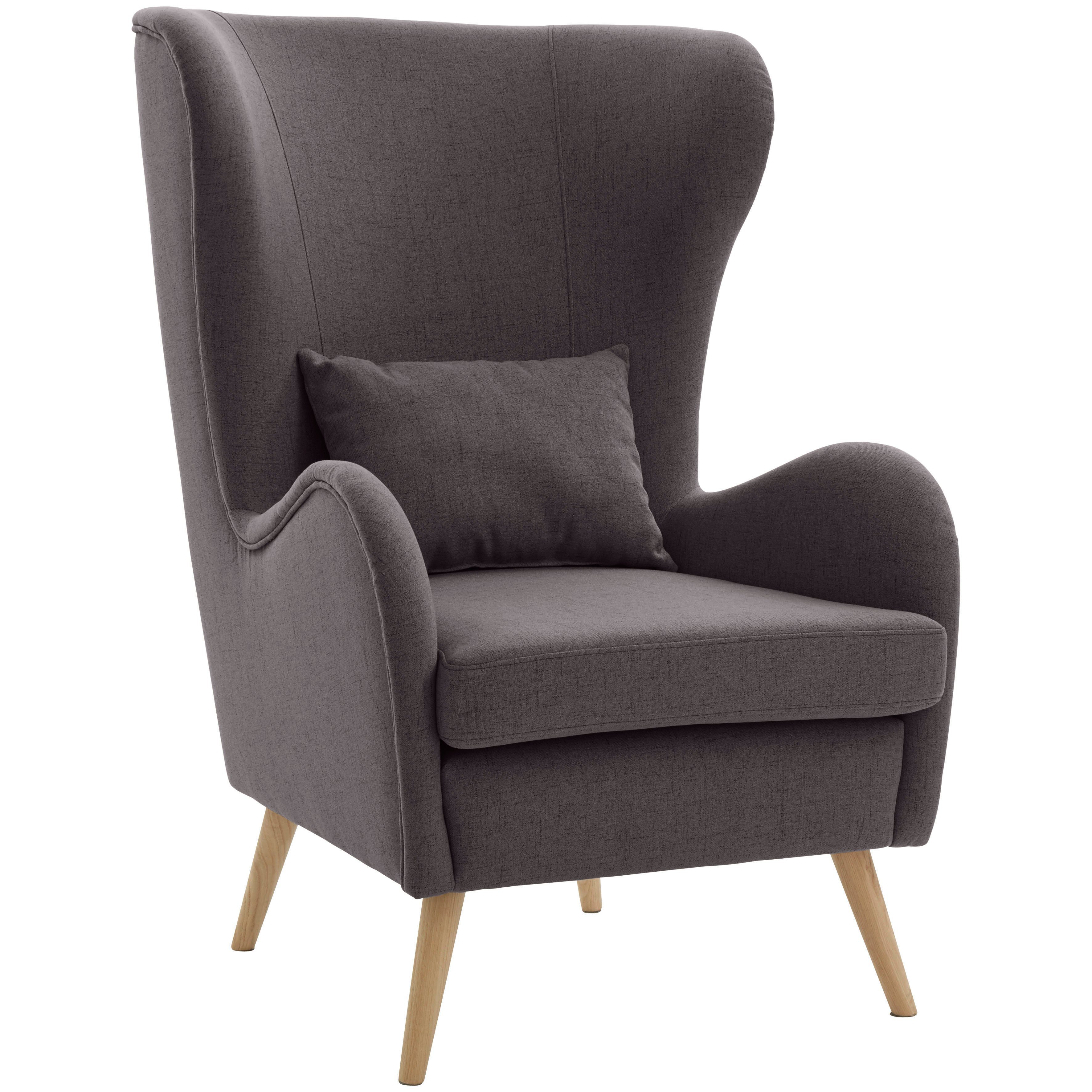 Guido Maria Kretschmer Home&Living Fauteuil Salla ook in imitatiebont en fijn corduroy, veel bekledingsopties, oorfauteuil (set)